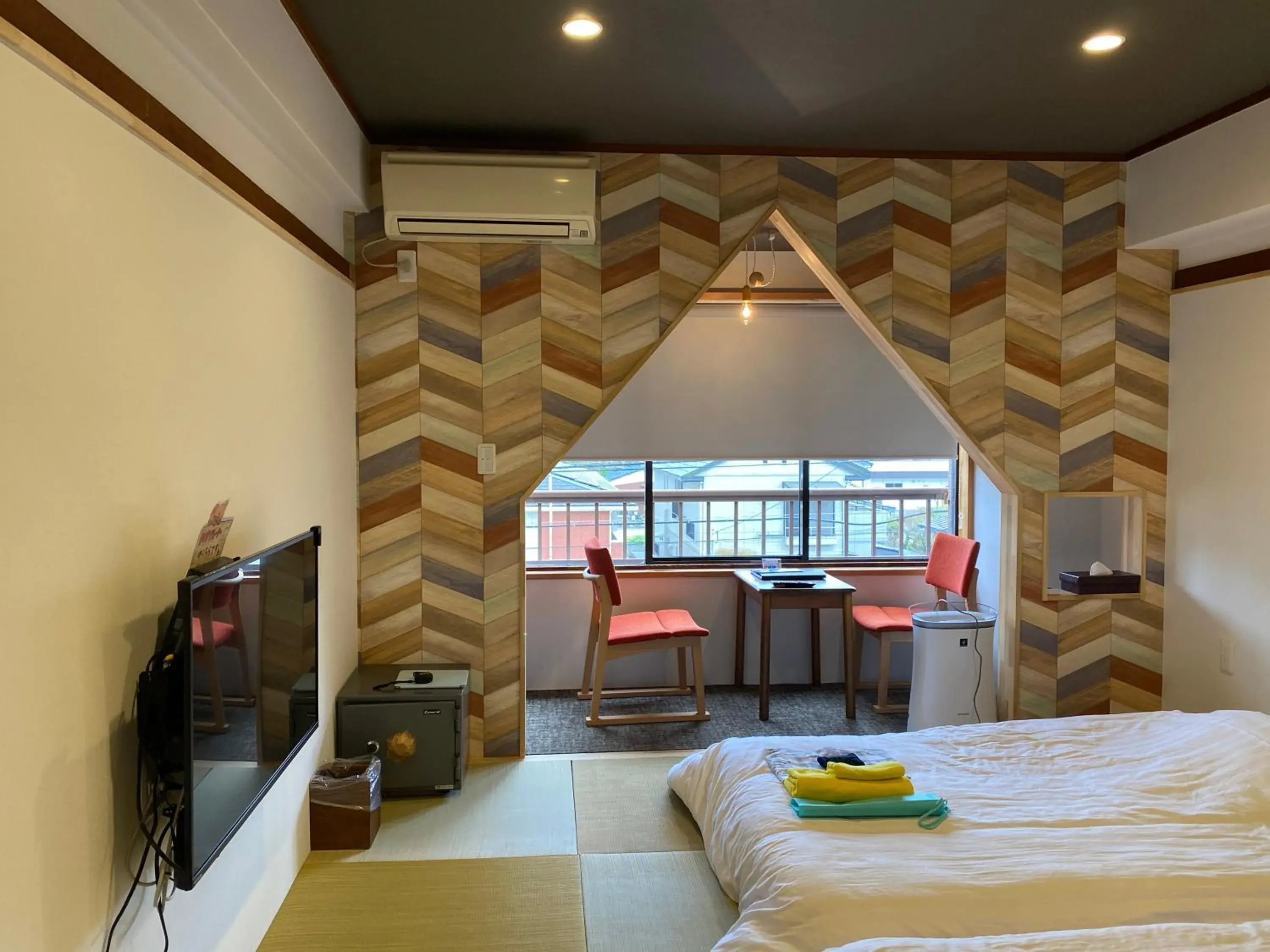 Twin Room with Private Bathroom in Hatsuneso Shinkan Twin Room with Private Bathroom in Hatsuneso Shinkan