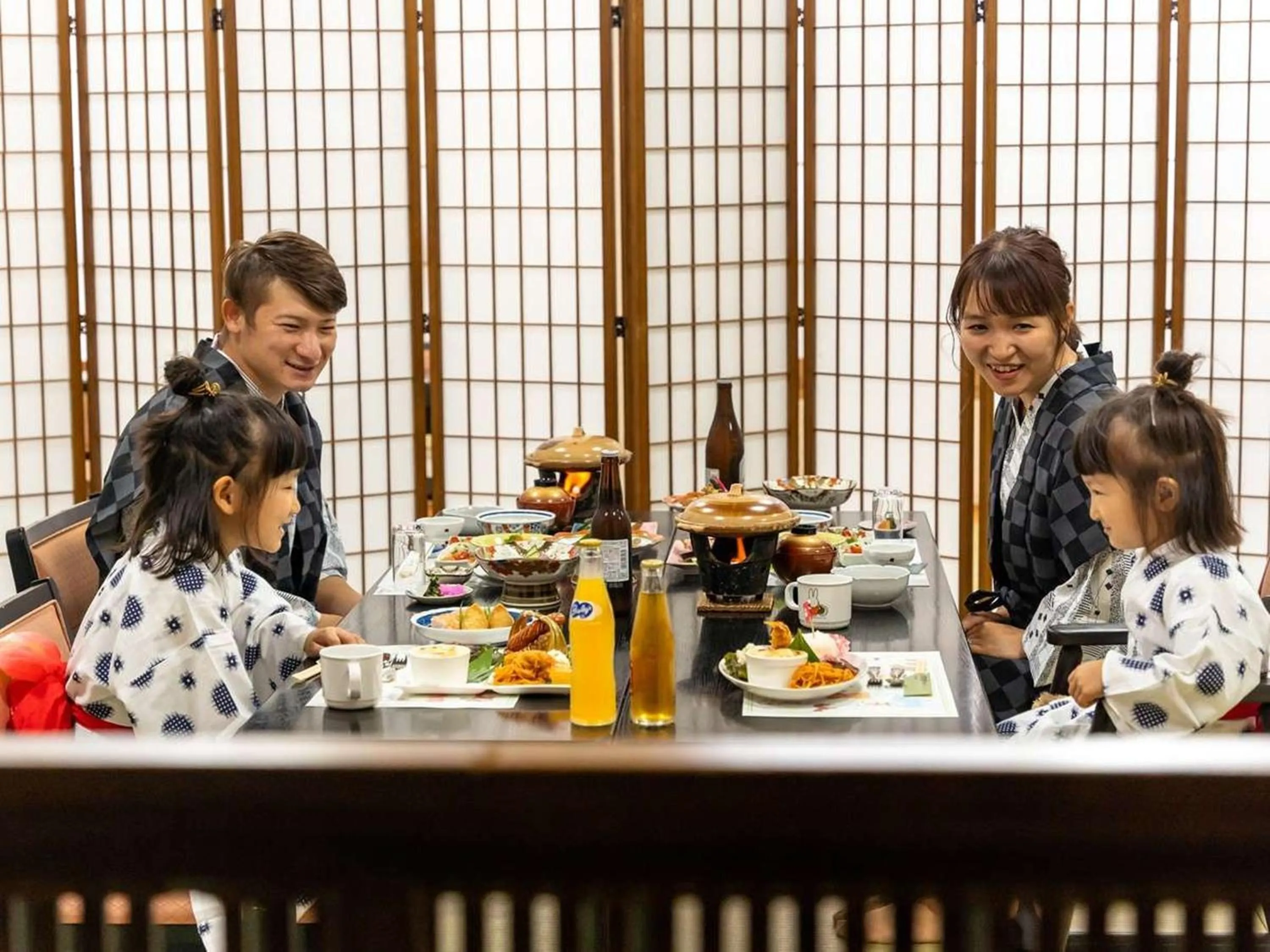 Dinner in Hatsuneso Shinkan