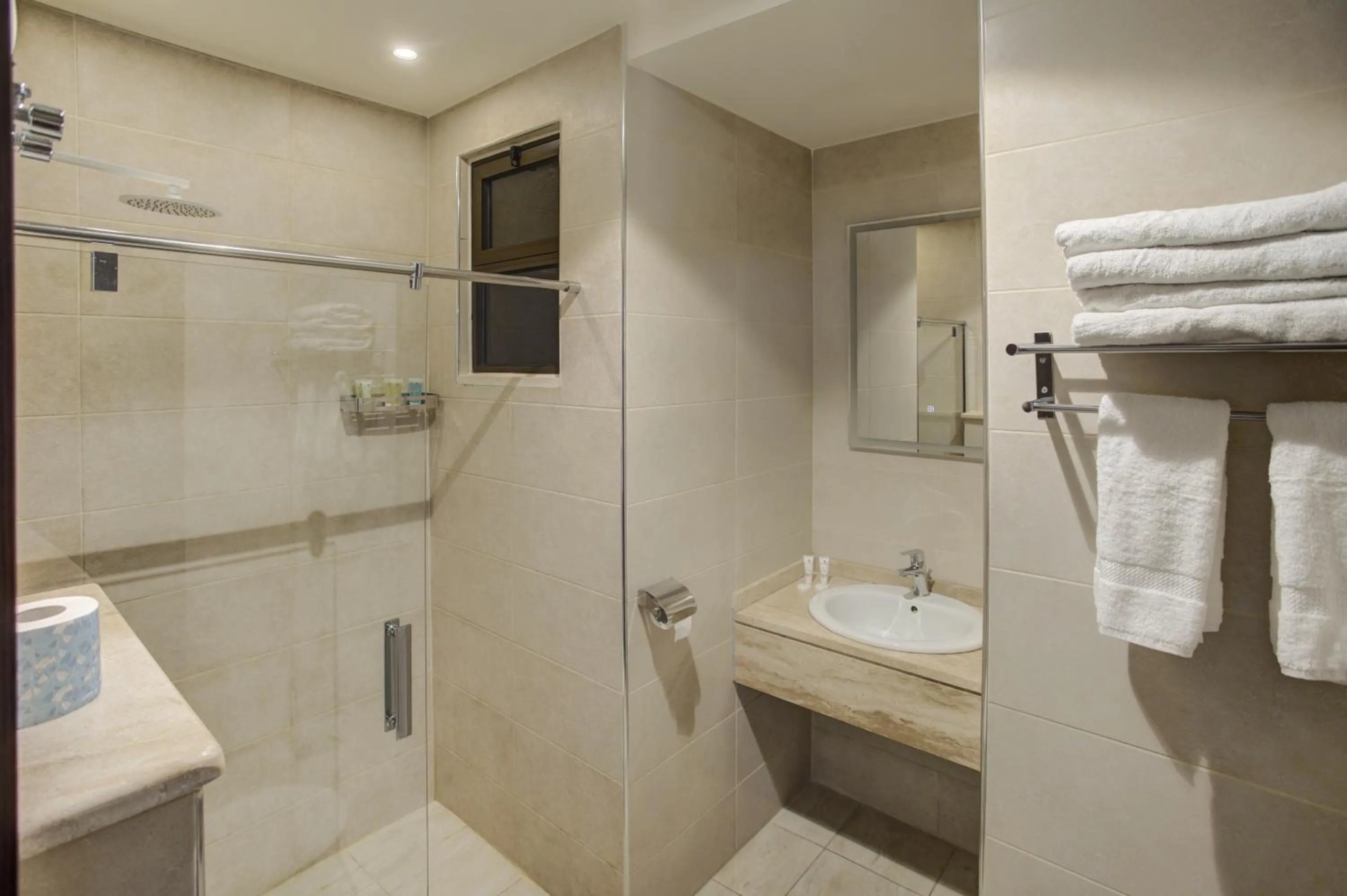 Bathroom in Luciana Hotel by FHM