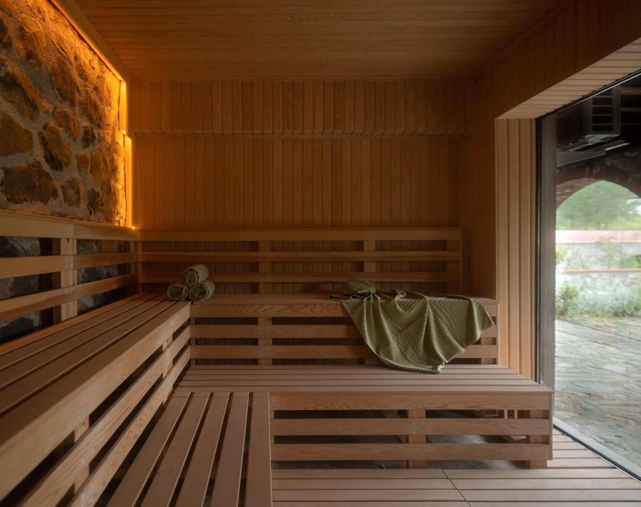 Sauna in IZZ Getaway - Adults Only