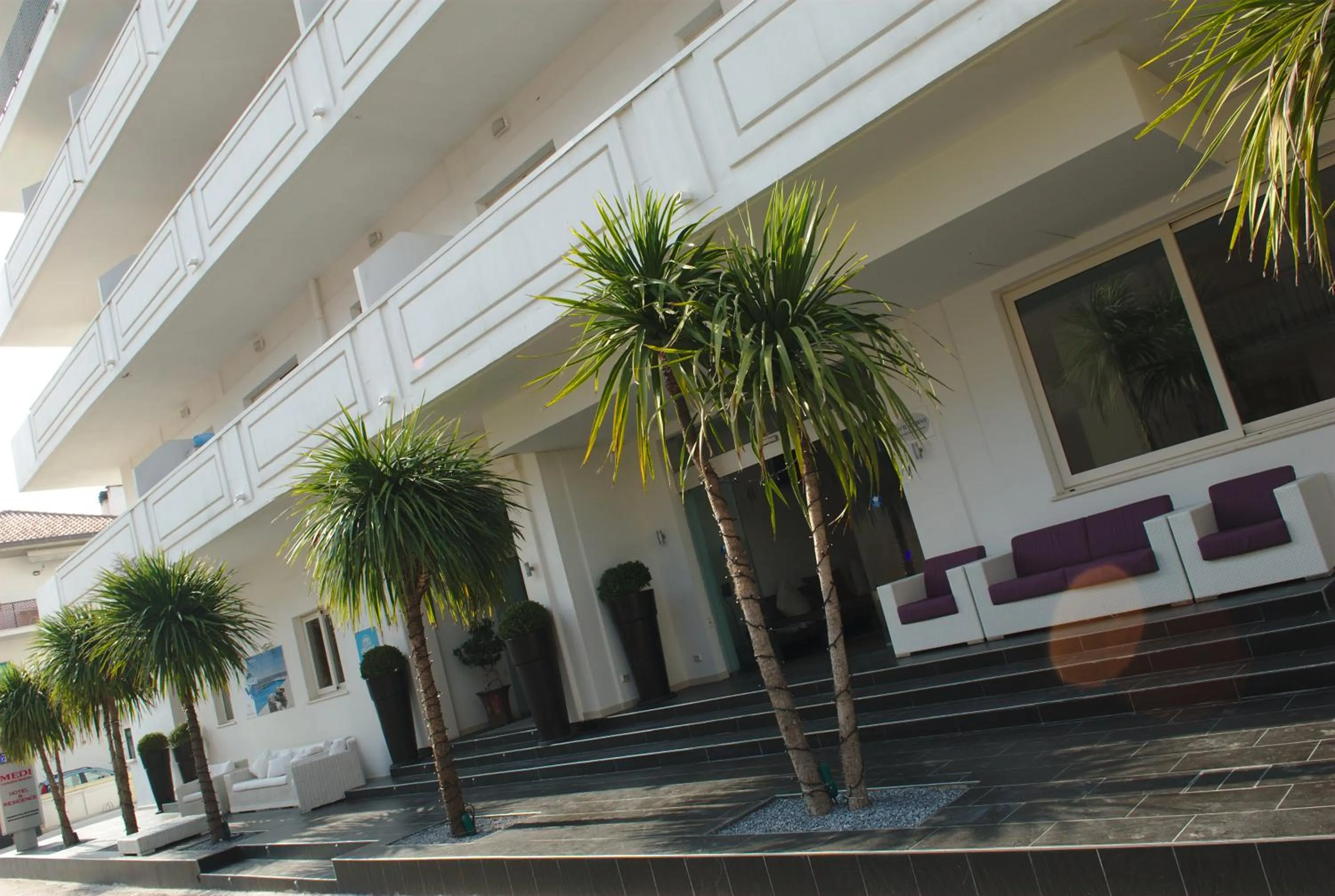 Facade/entrance in Medi Garden Hotel&Residence