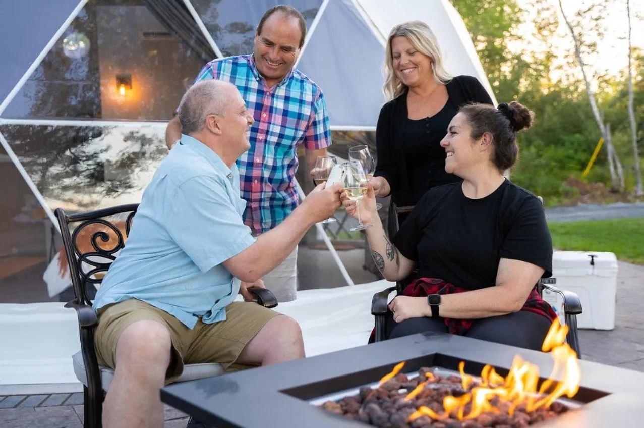 Day in Gravity Luxury Domes