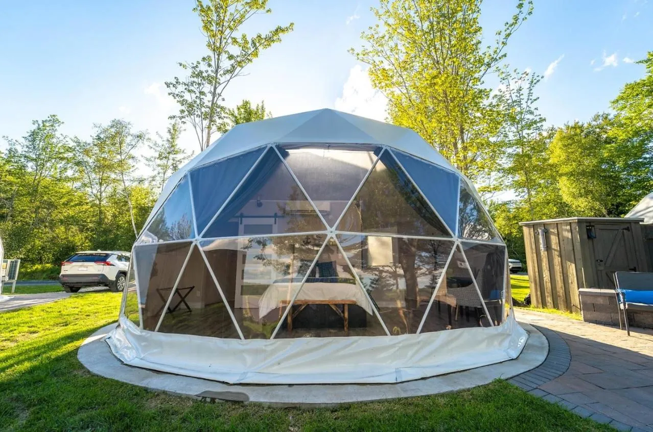 Spring in Gravity Luxury Domes