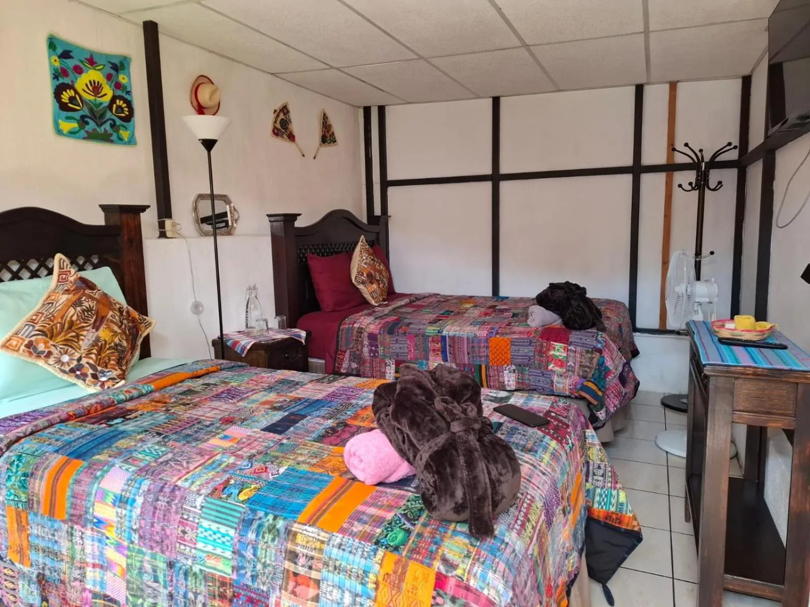 Bed in Francisco's rest house hotel