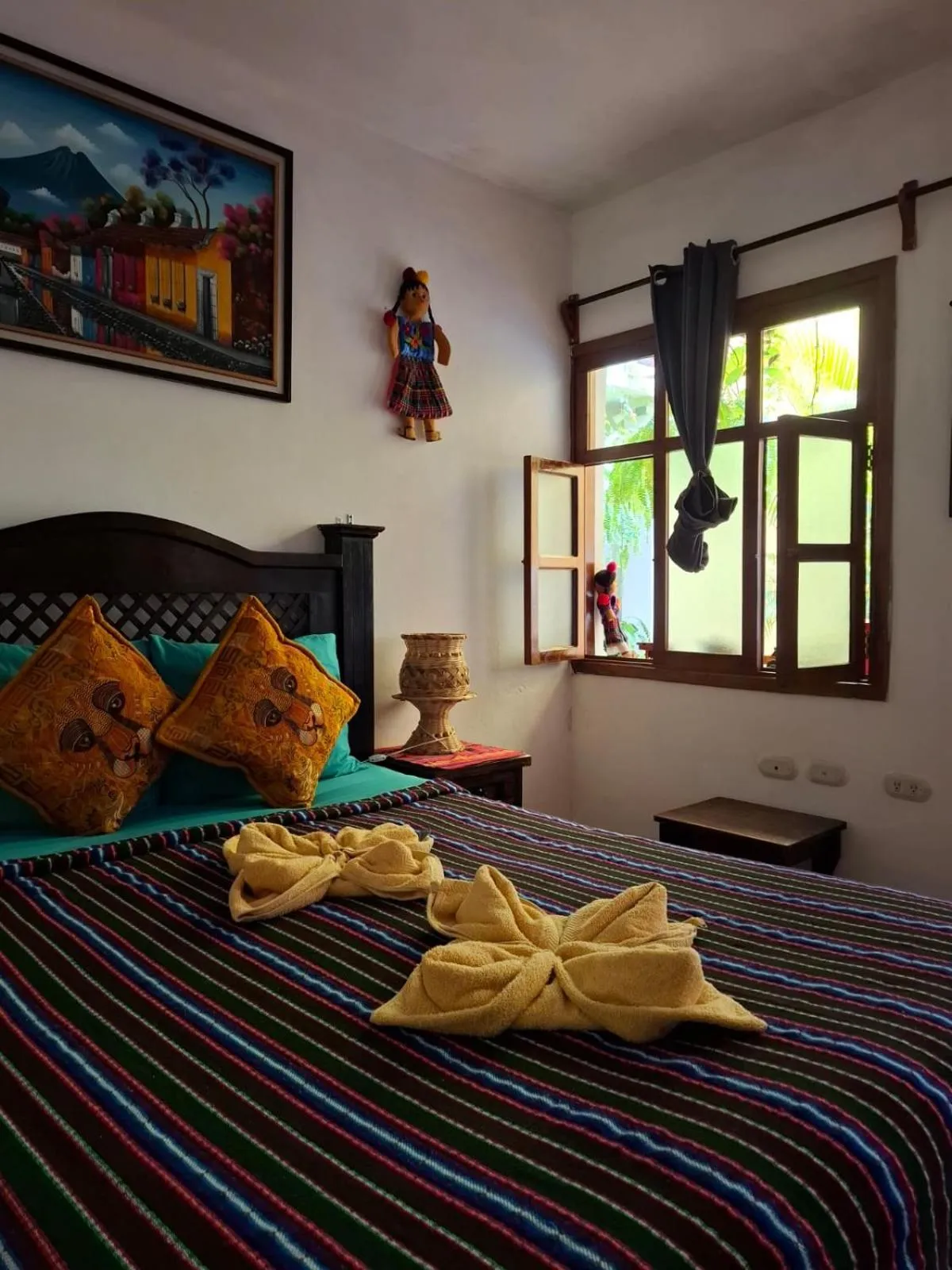 Bed in Francisco's rest house hotel