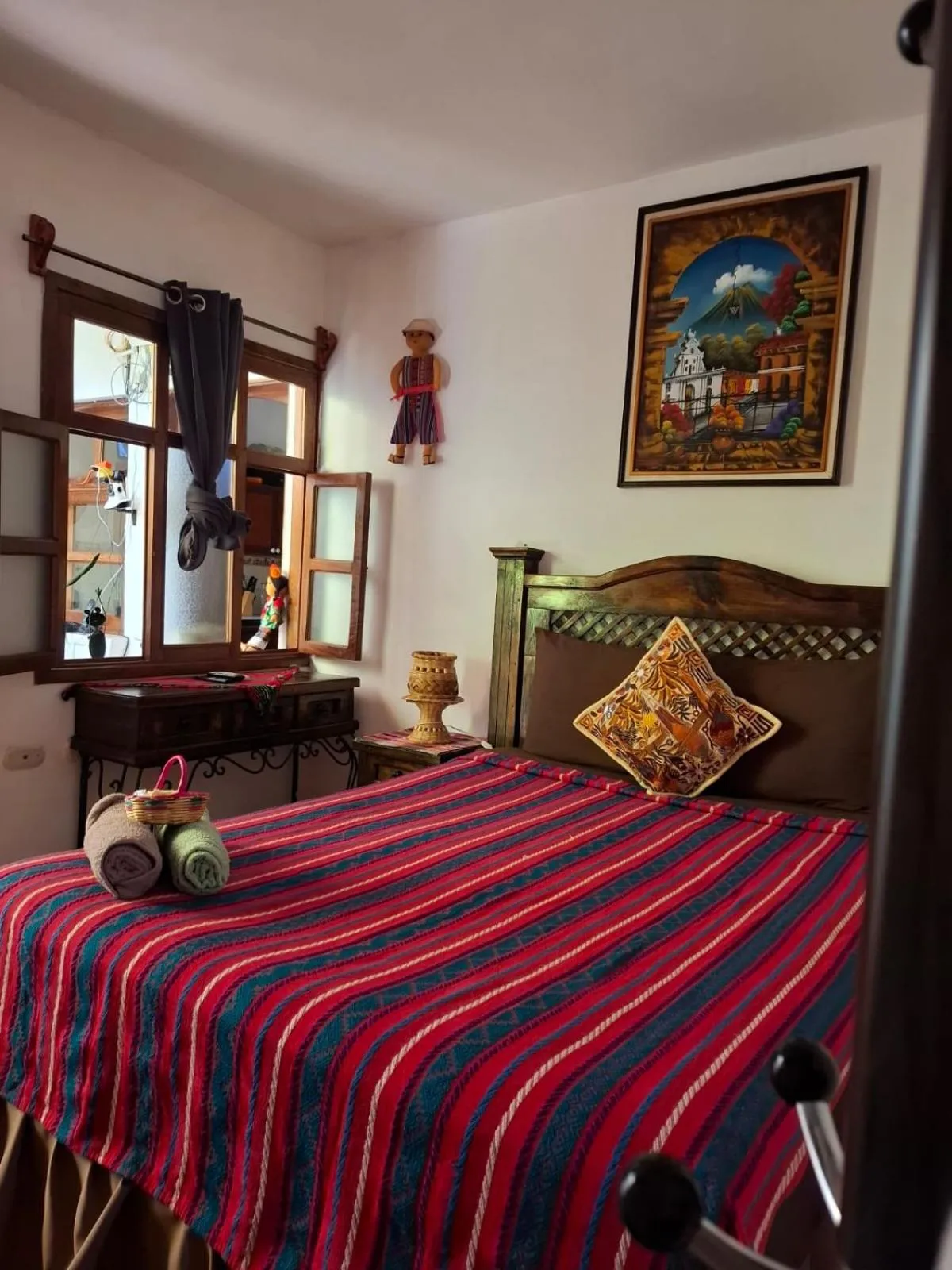 Bed in Francisco's rest house hotel