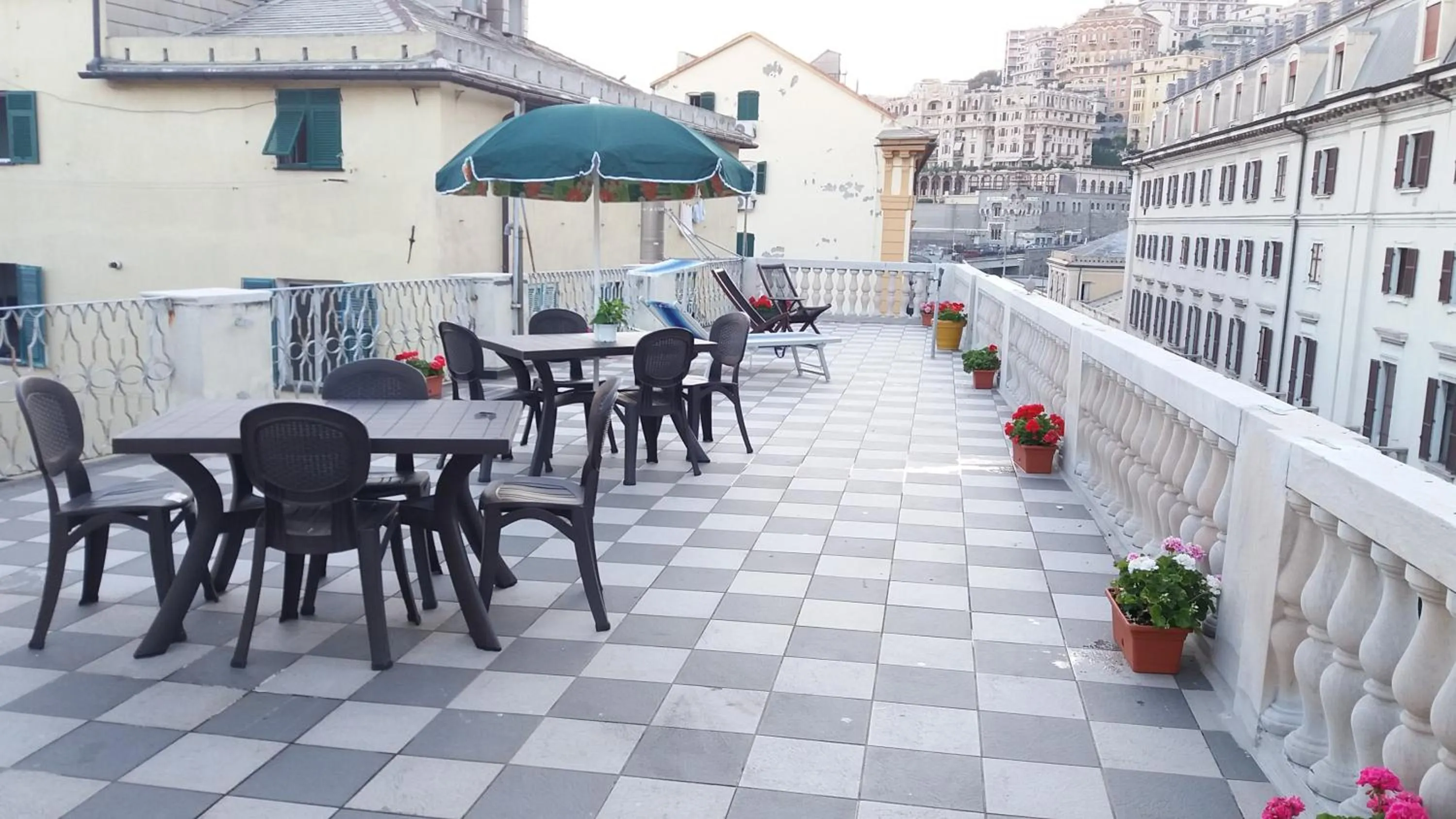 Balcony/Terrace in Hotel Galata