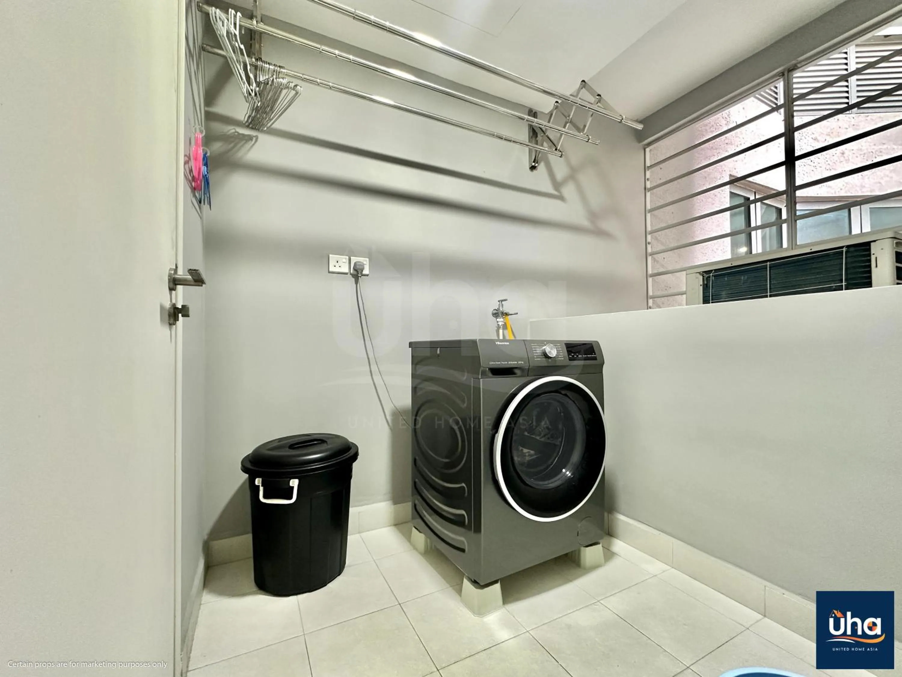 washing machine in Teega Suites @ UHA