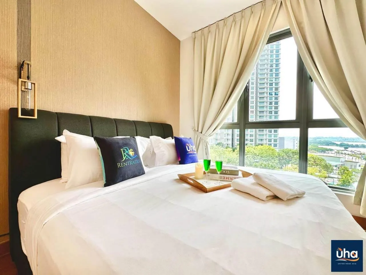 Bed in Teega Suites @ UHA