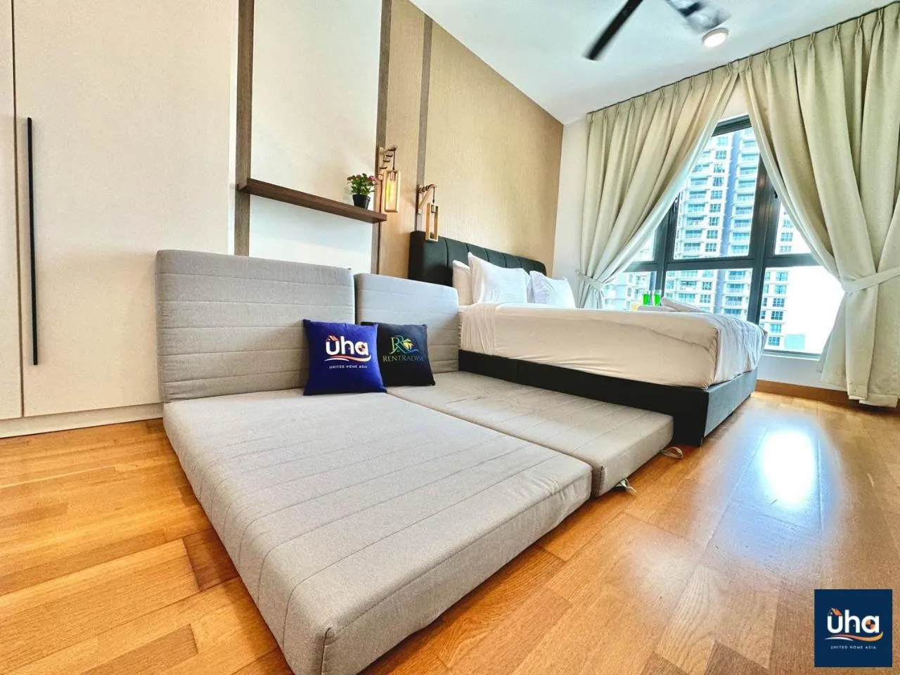 Bed in Teega Suites @ UHA