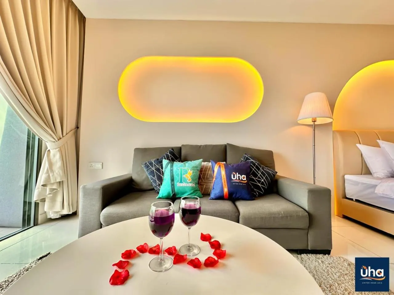 Bed in Teega Suites @ UHA