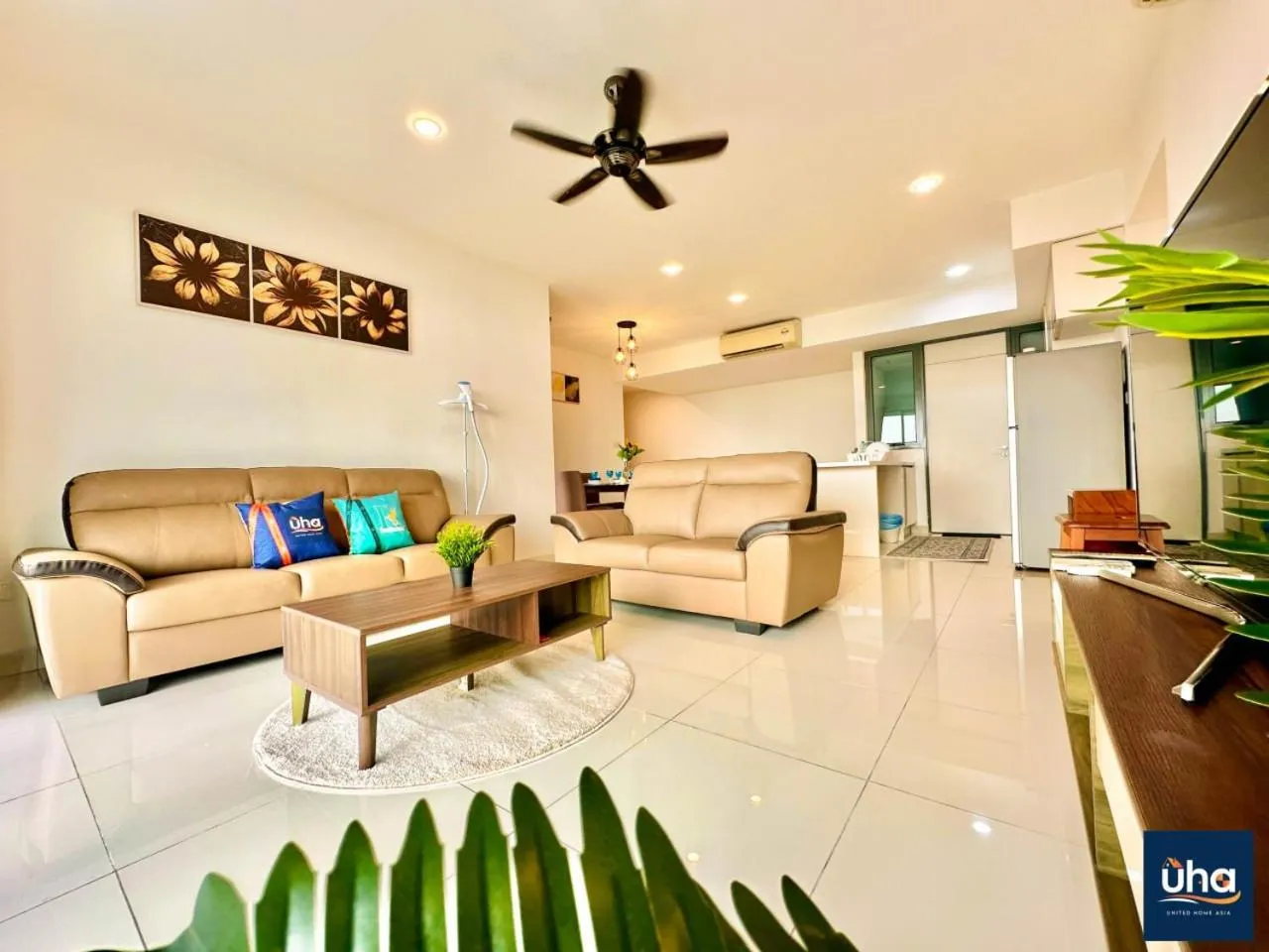 Living room in Teega Suites @ UHA