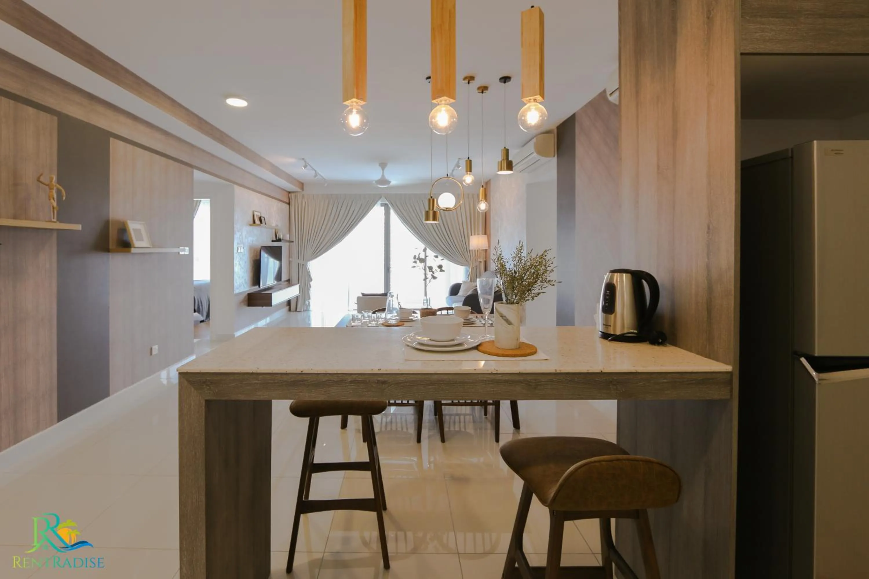 kitchen in Teega Suites @ UHA