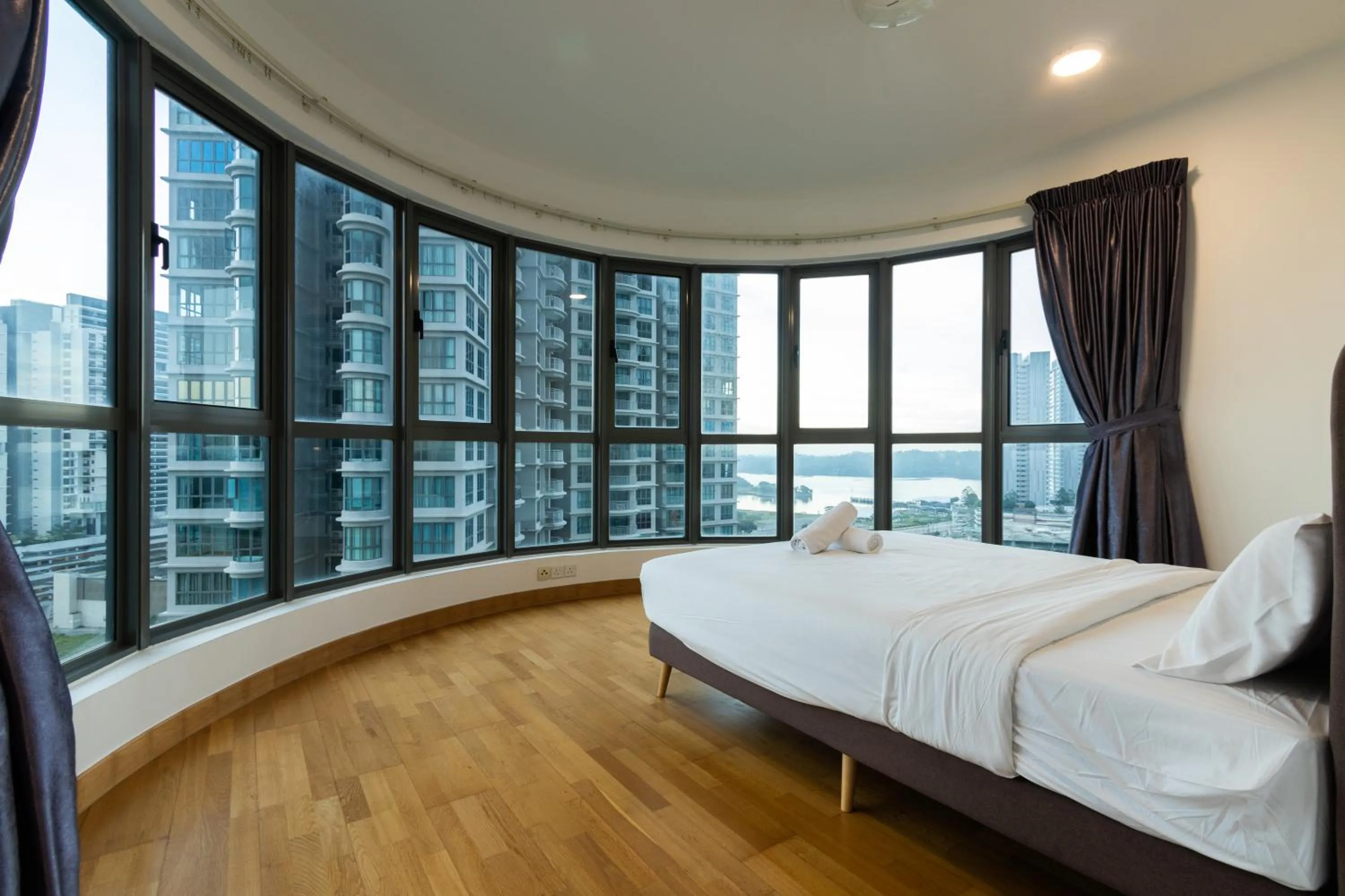 Photo of the whole room, Bed in Teega Suites @ UHA