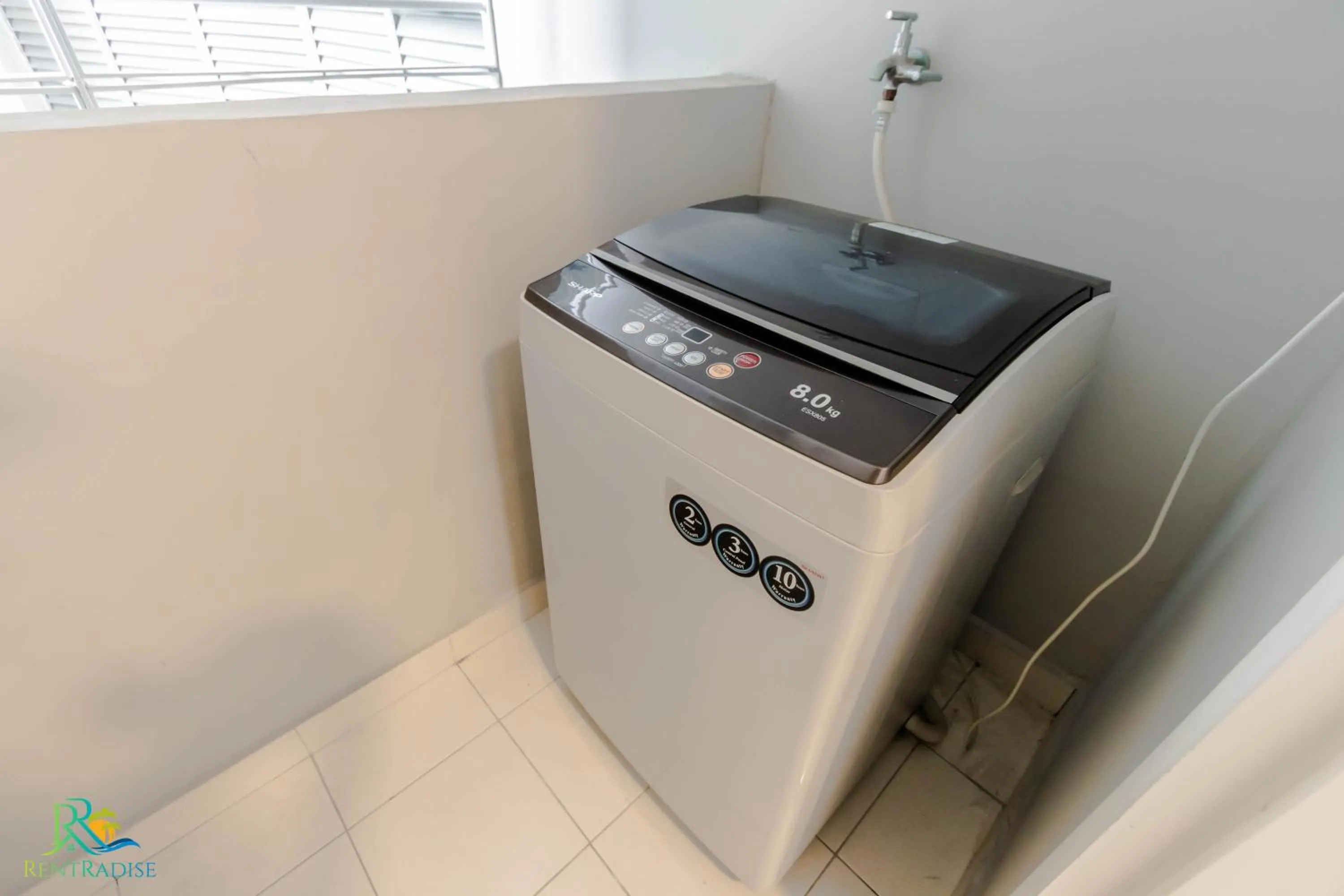 washing machine in Teega Suites @ UHA