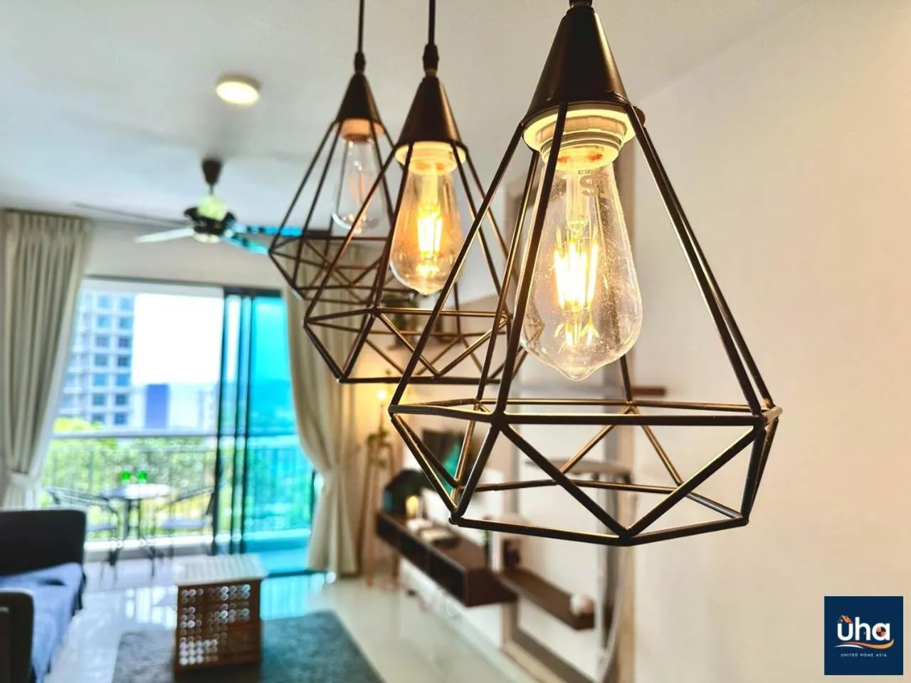 Living room in Teega Suites @ UHA