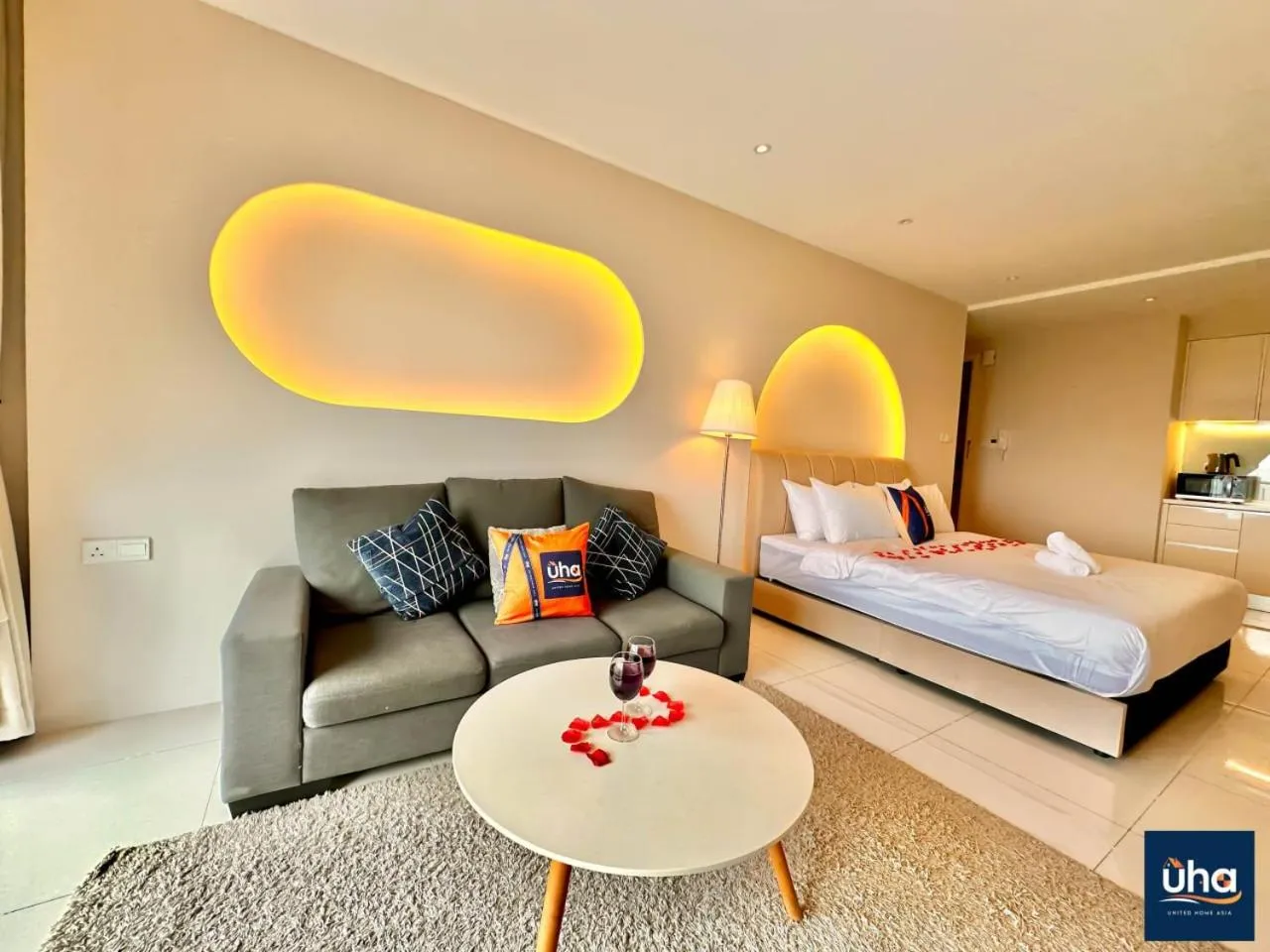 Bed in Teega Suites @ UHA