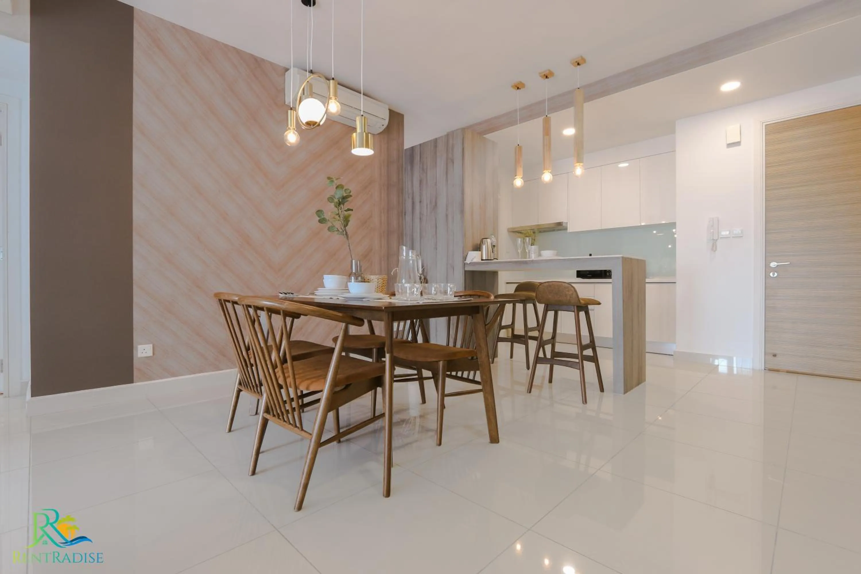 Dining area in Teega Suites @ UHA