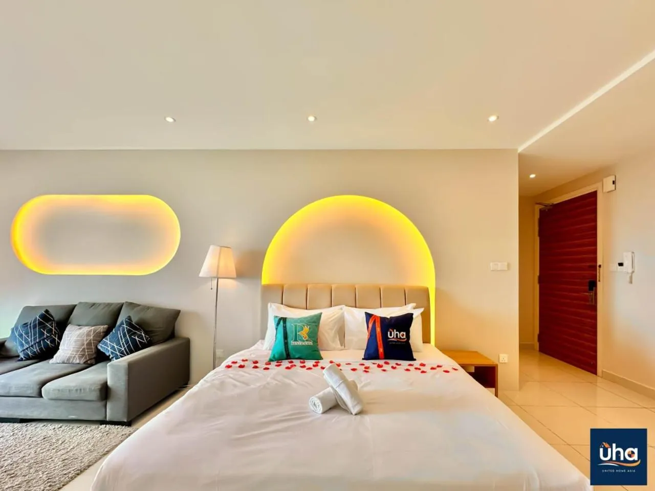 Bed in Teega Suites @ UHA