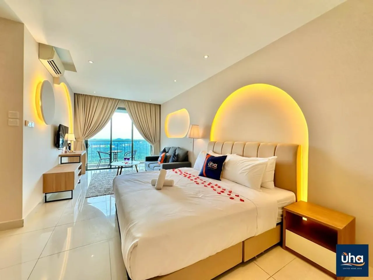 Bed in Teega Suites @ UHA