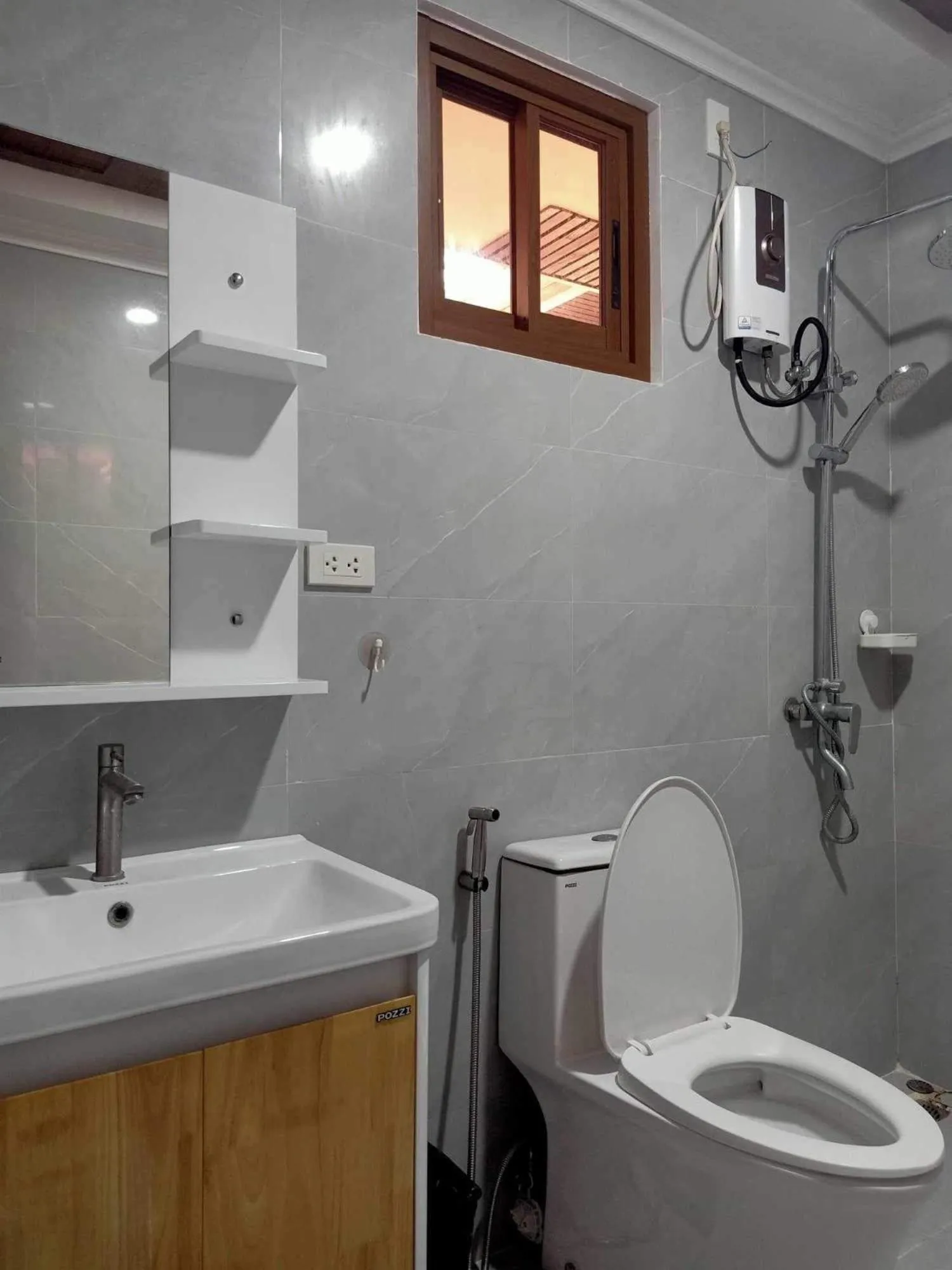 Shower in Panglao Kalikasan Resort