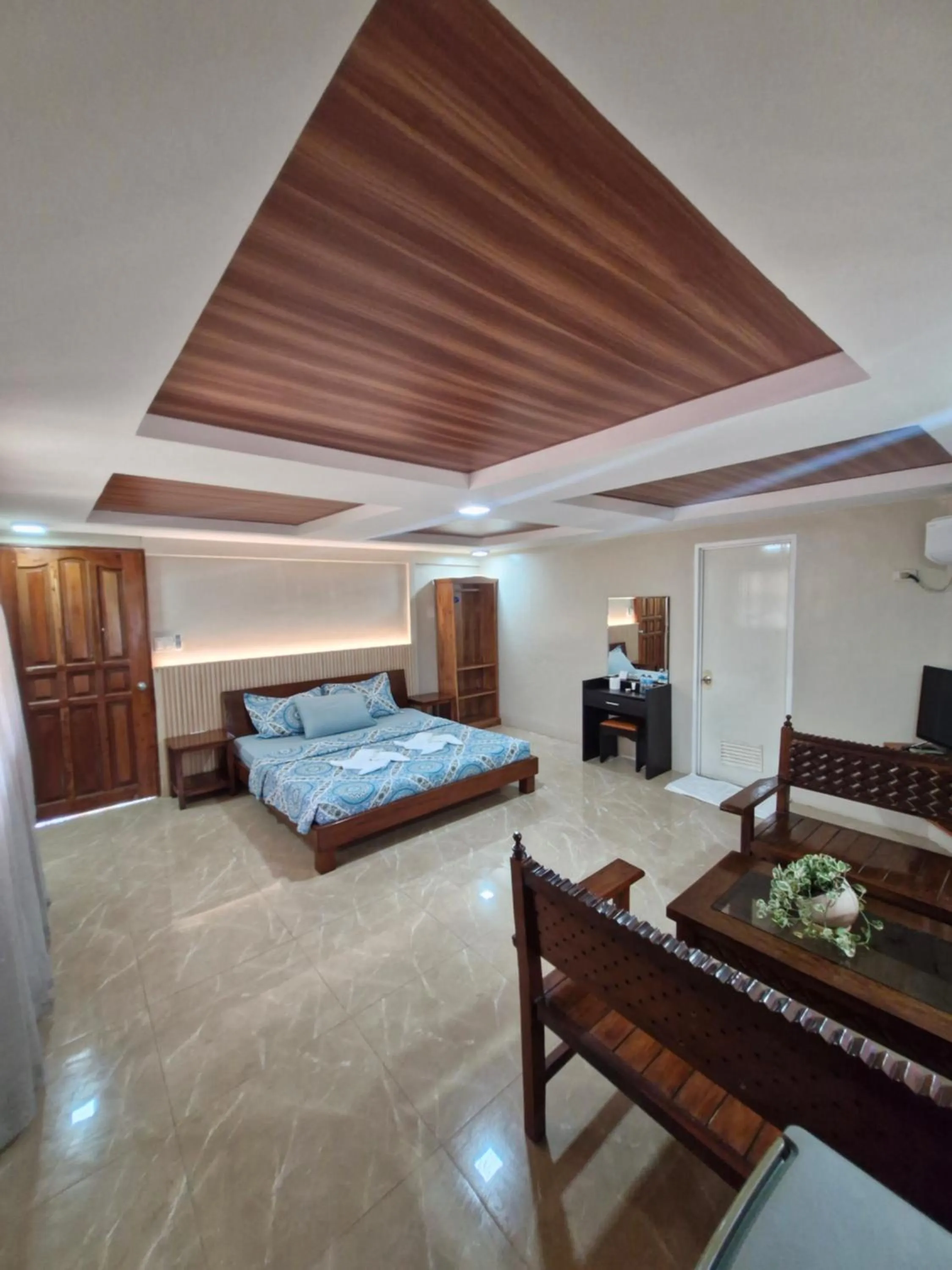 Bed in Panglao Kalikasan Resort