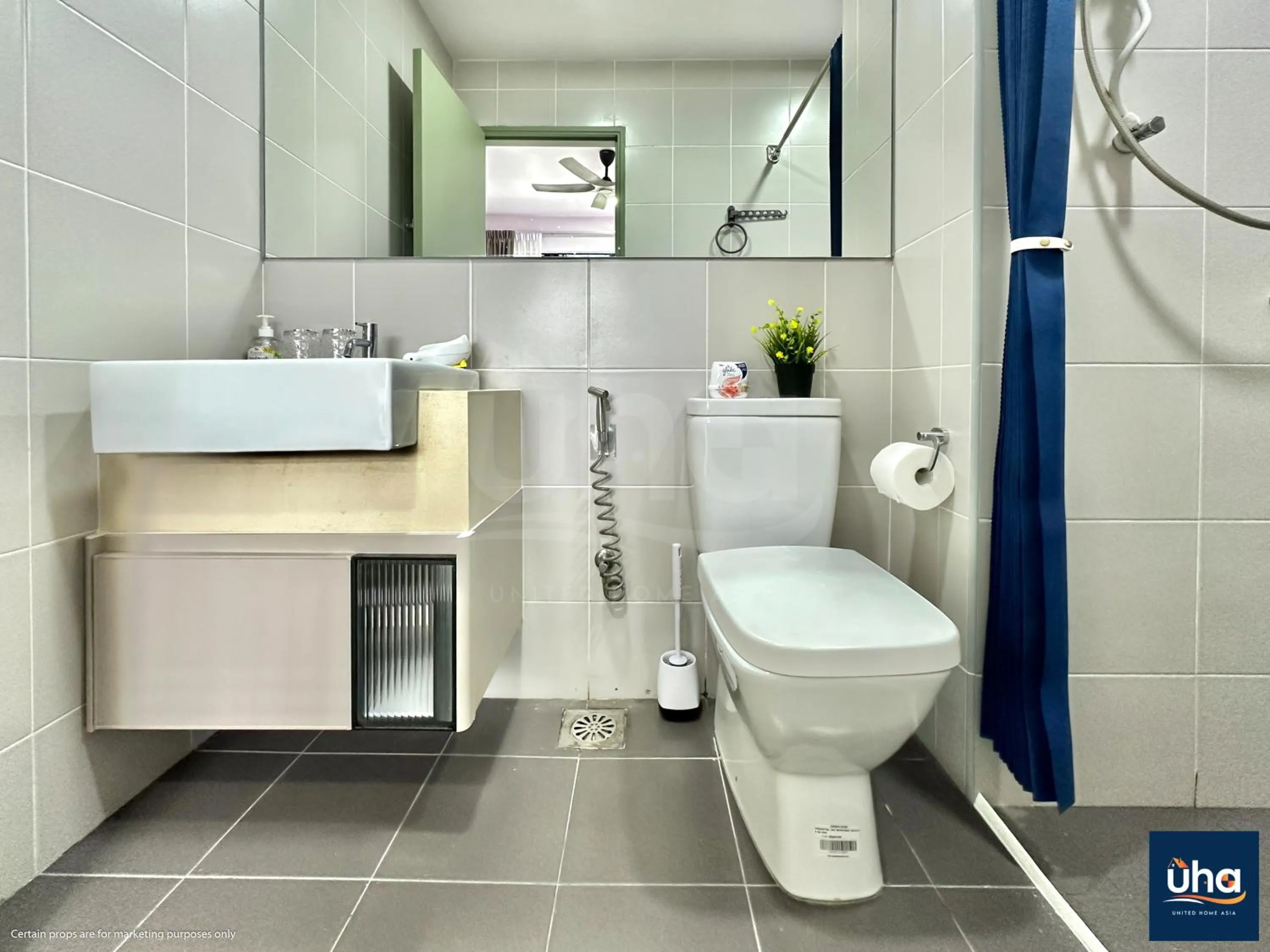 Shower in Meridin Medini Iskandar Puteri @ UHA