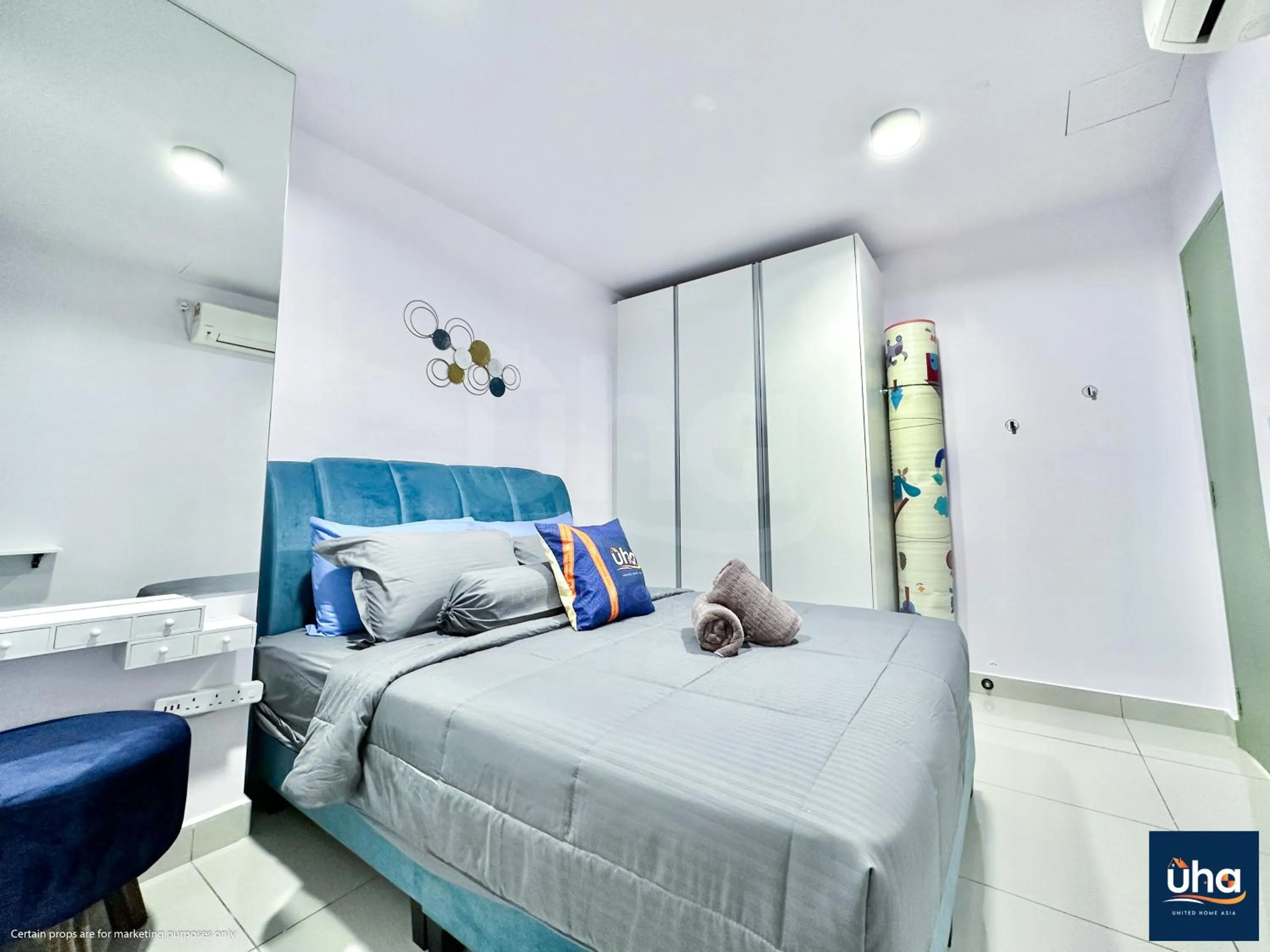 Bed in Meridin Medini Iskandar Puteri @ UHA