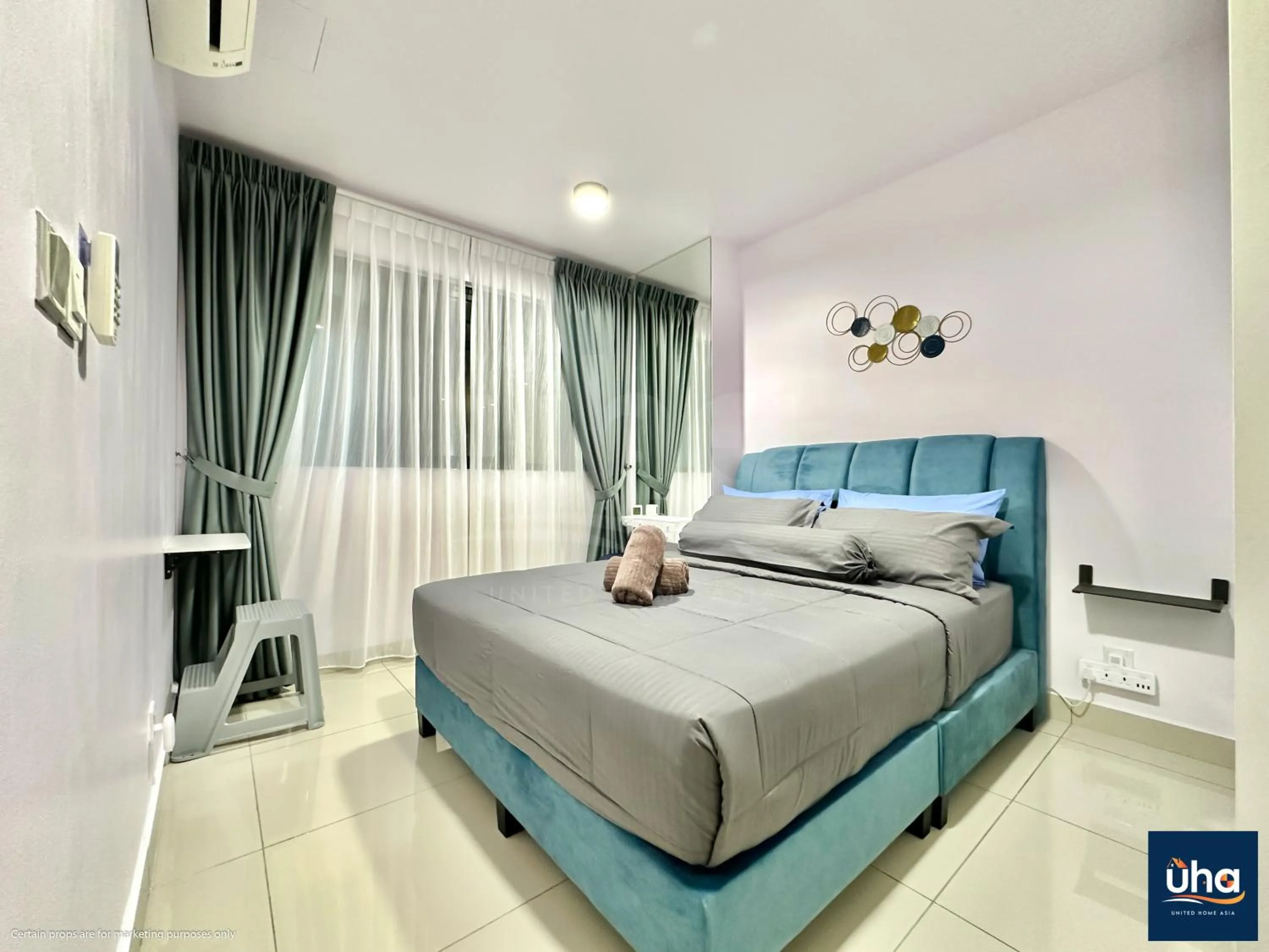 Bed in Meridin Medini Iskandar Puteri @ UHA