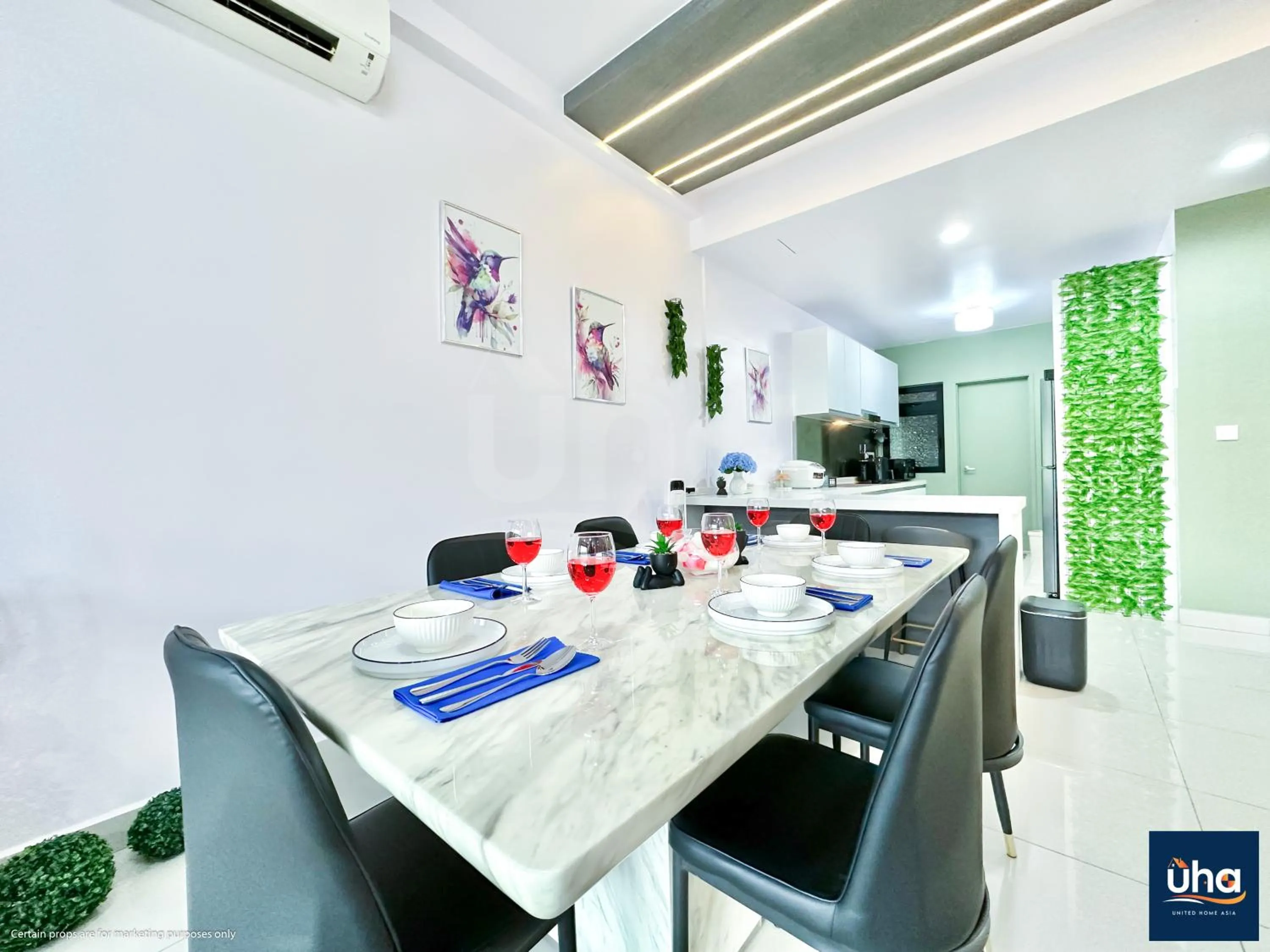 Dining area in Meridin Medini Iskandar Puteri @ UHA