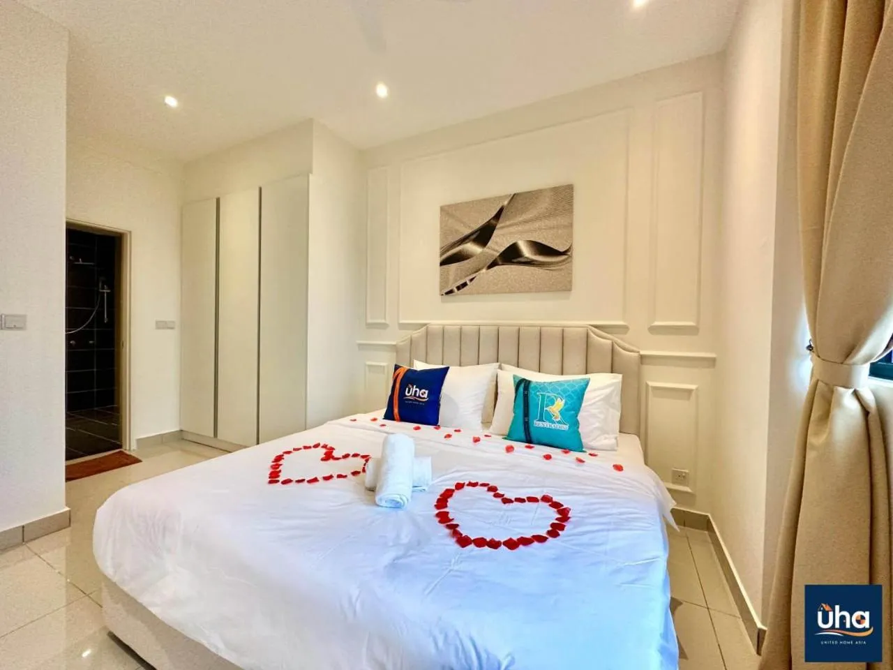 Bed in Meridin Medini Iskandar Puteri @ UHA