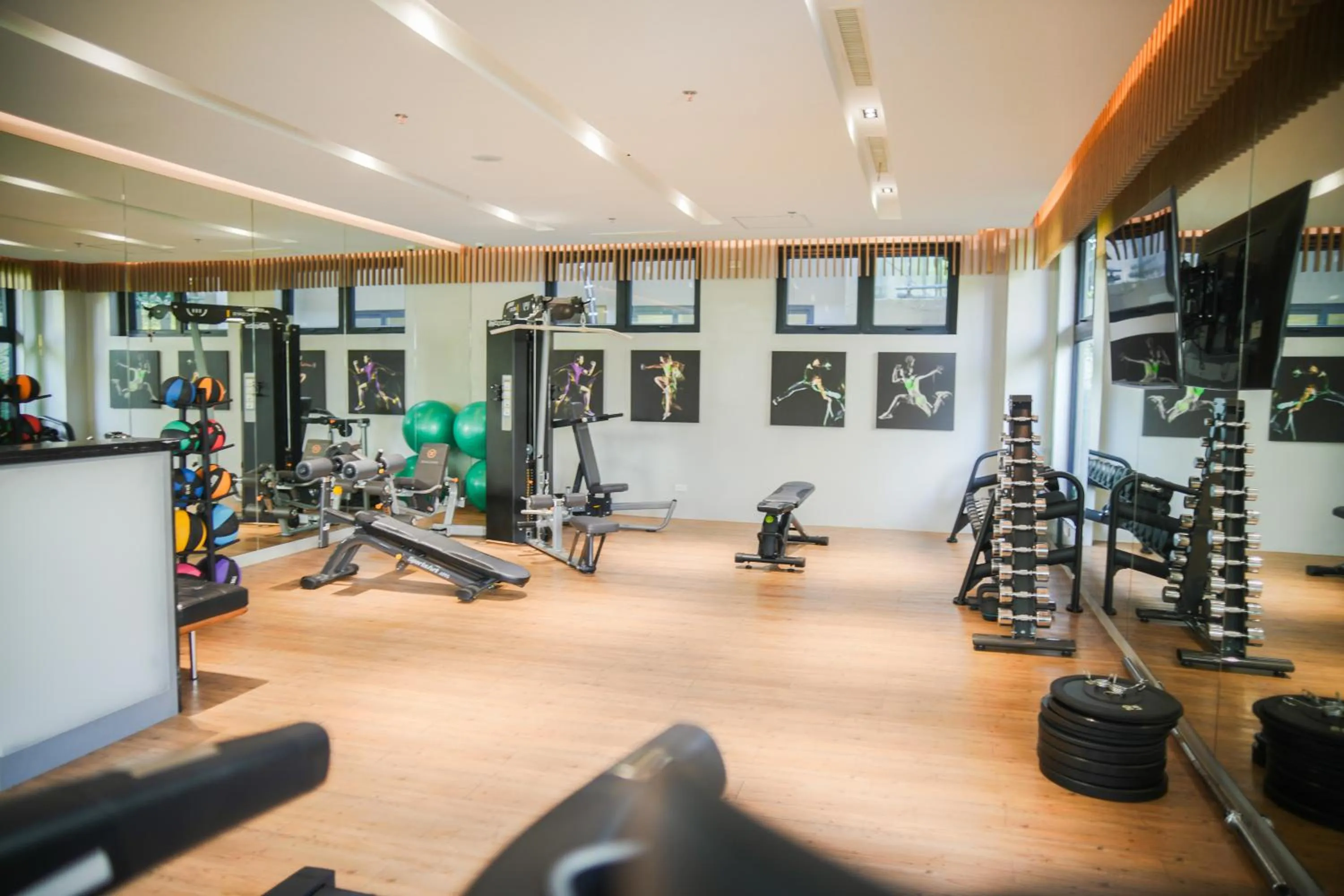 Fitness centre/facilities in The Hotel Andrea
