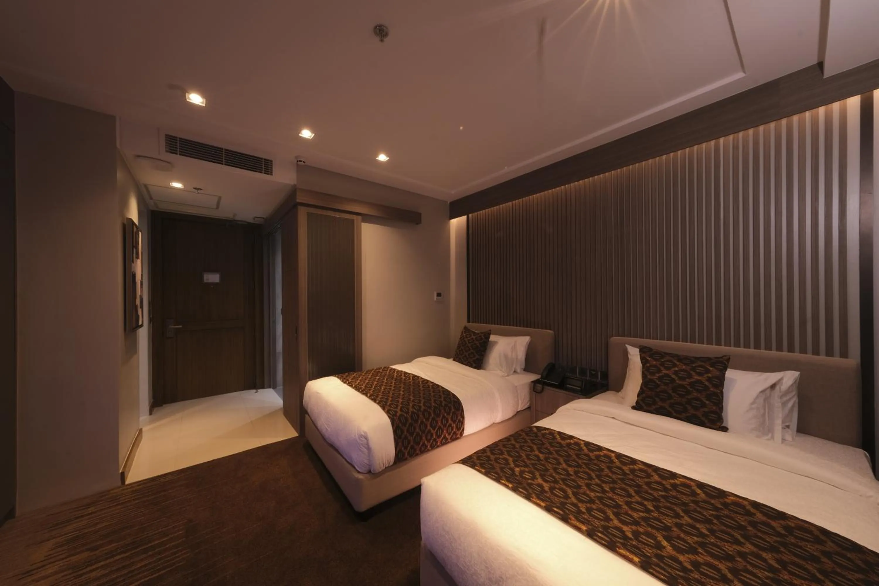 Bed in The Hotel Andrea