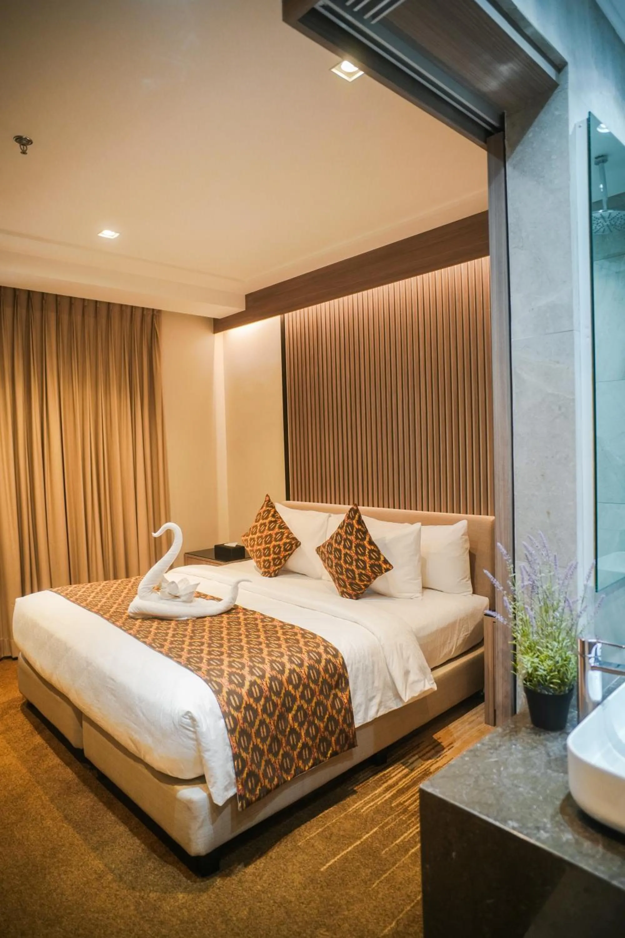 Bedroom, Bed in The Hotel Andrea