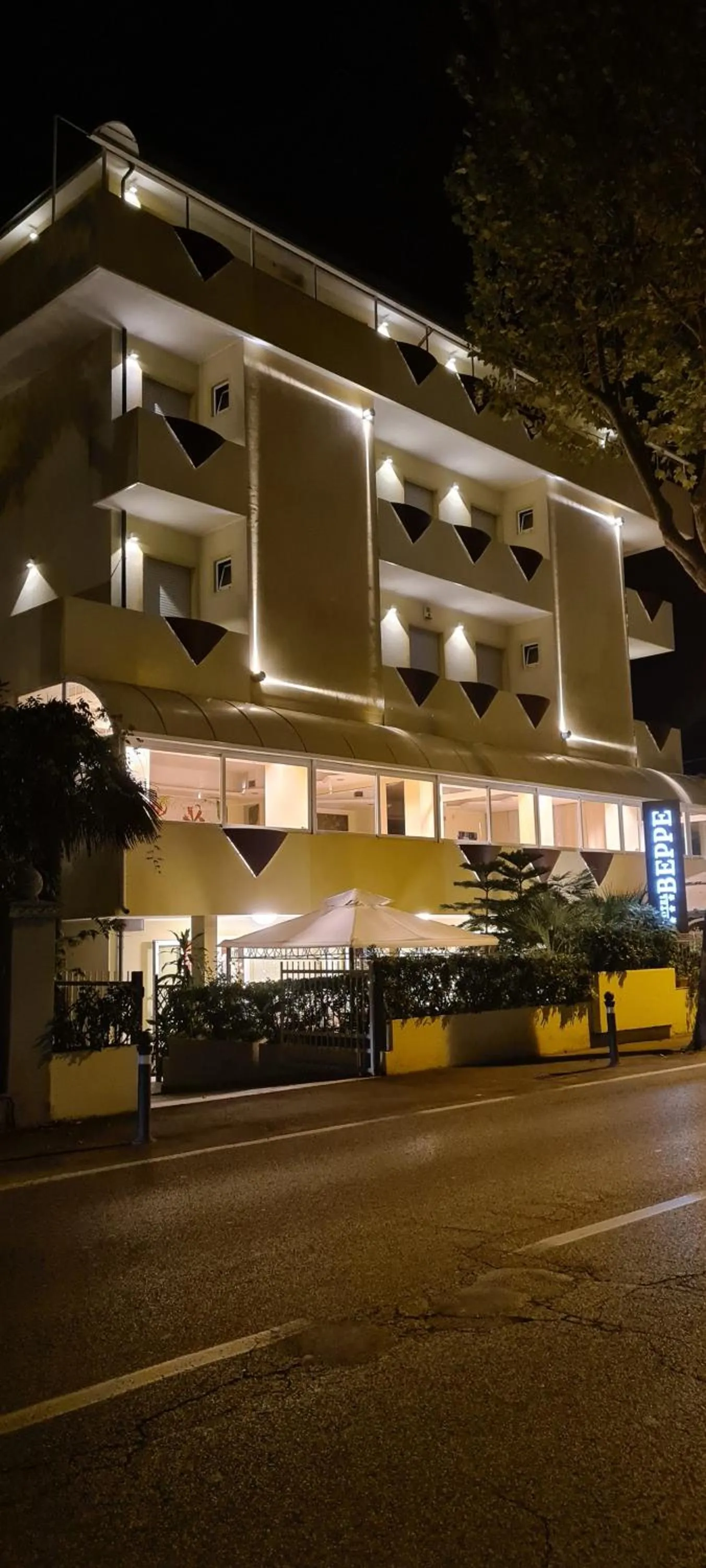 Property building in Hotel Beppe