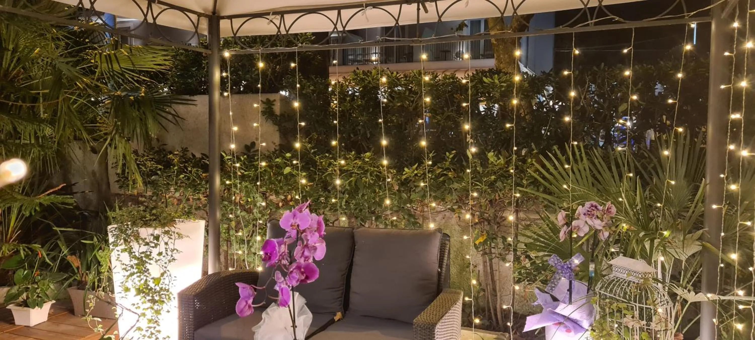 Patio in Hotel Beppe