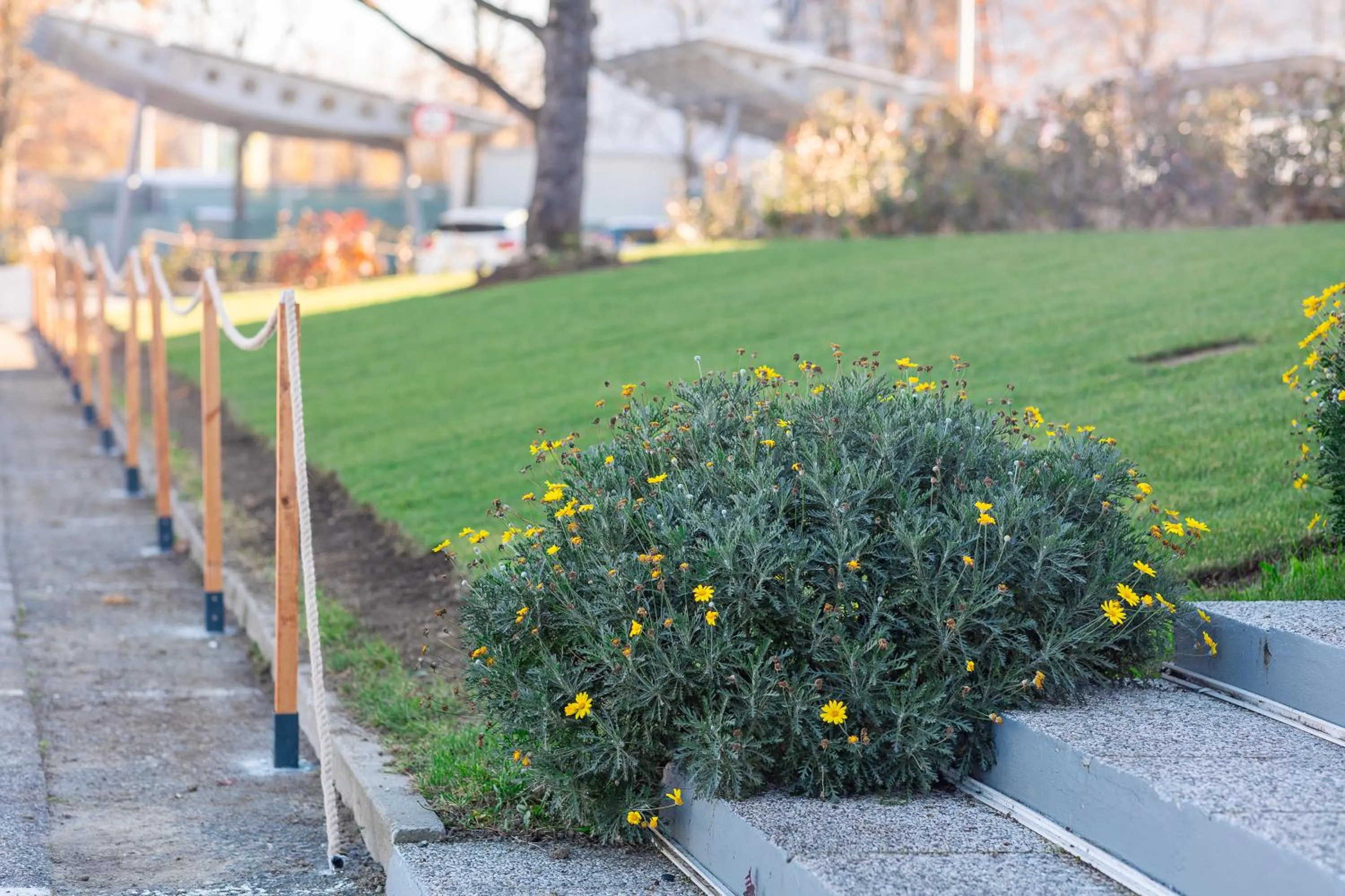 Garden in JR Hotels Gate 7 Bologna
