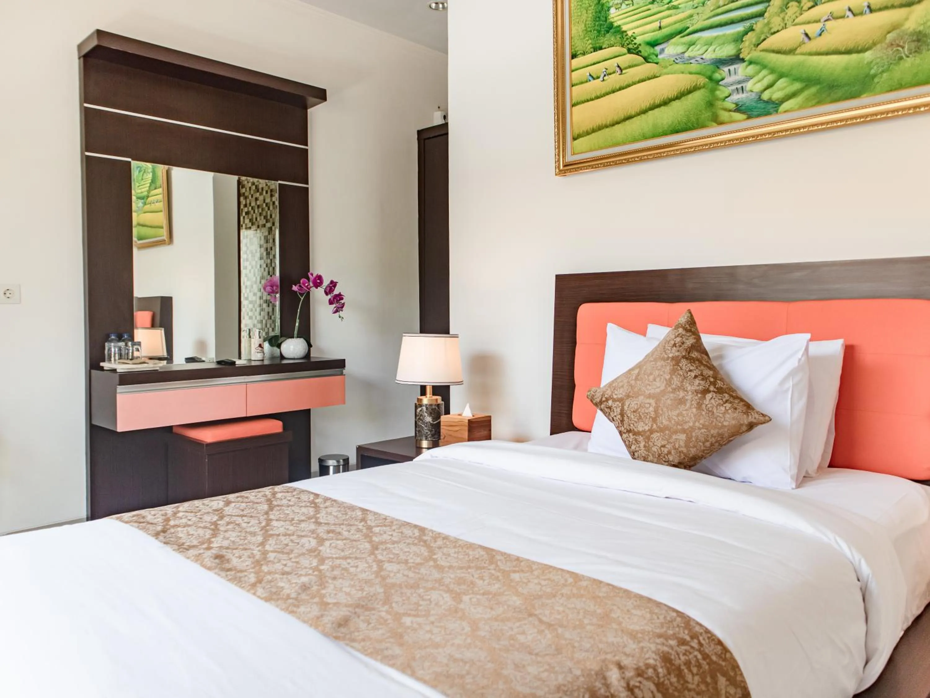 Bed in Kayangan Saba Villa