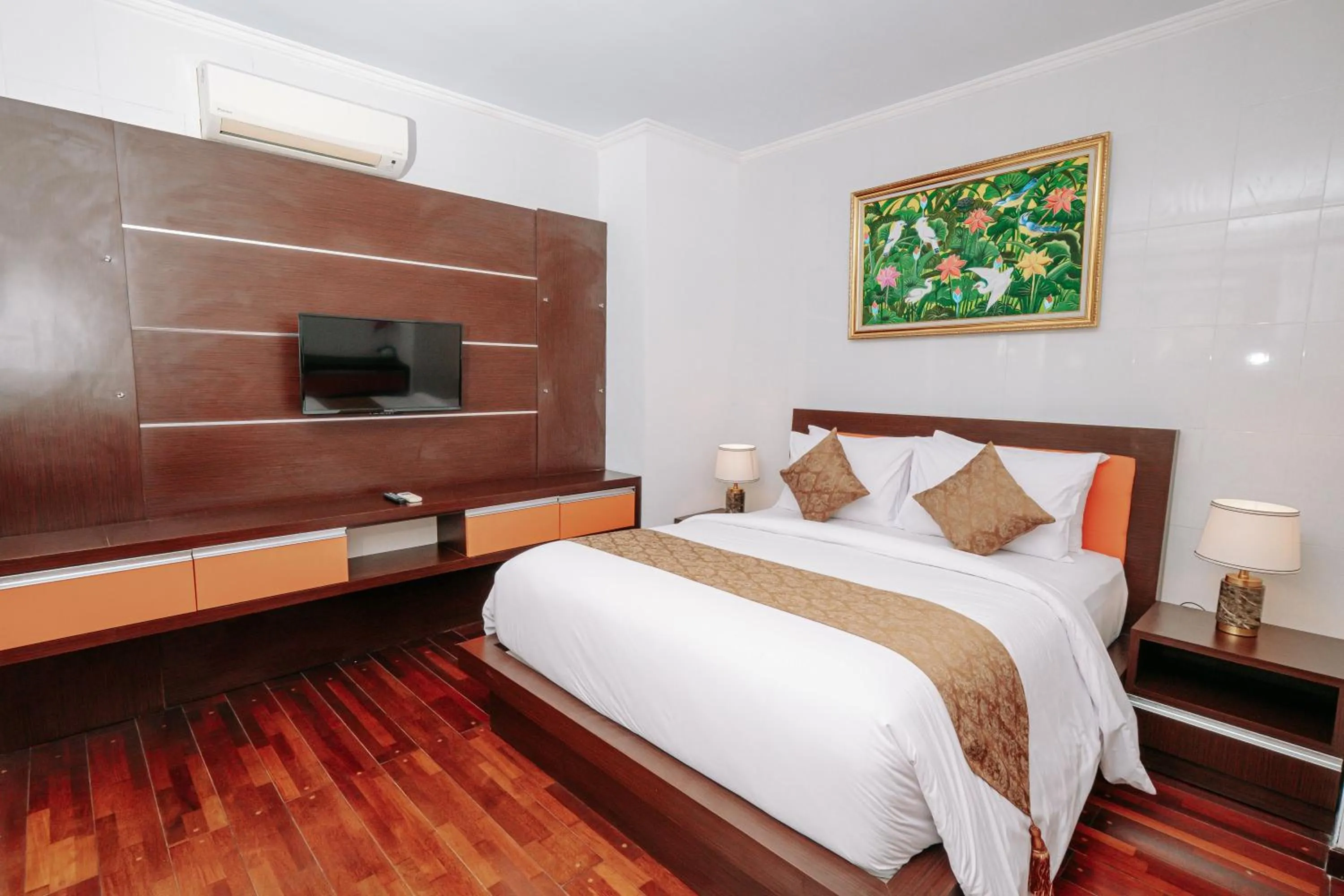 Bed in Kayangan Saba Villa