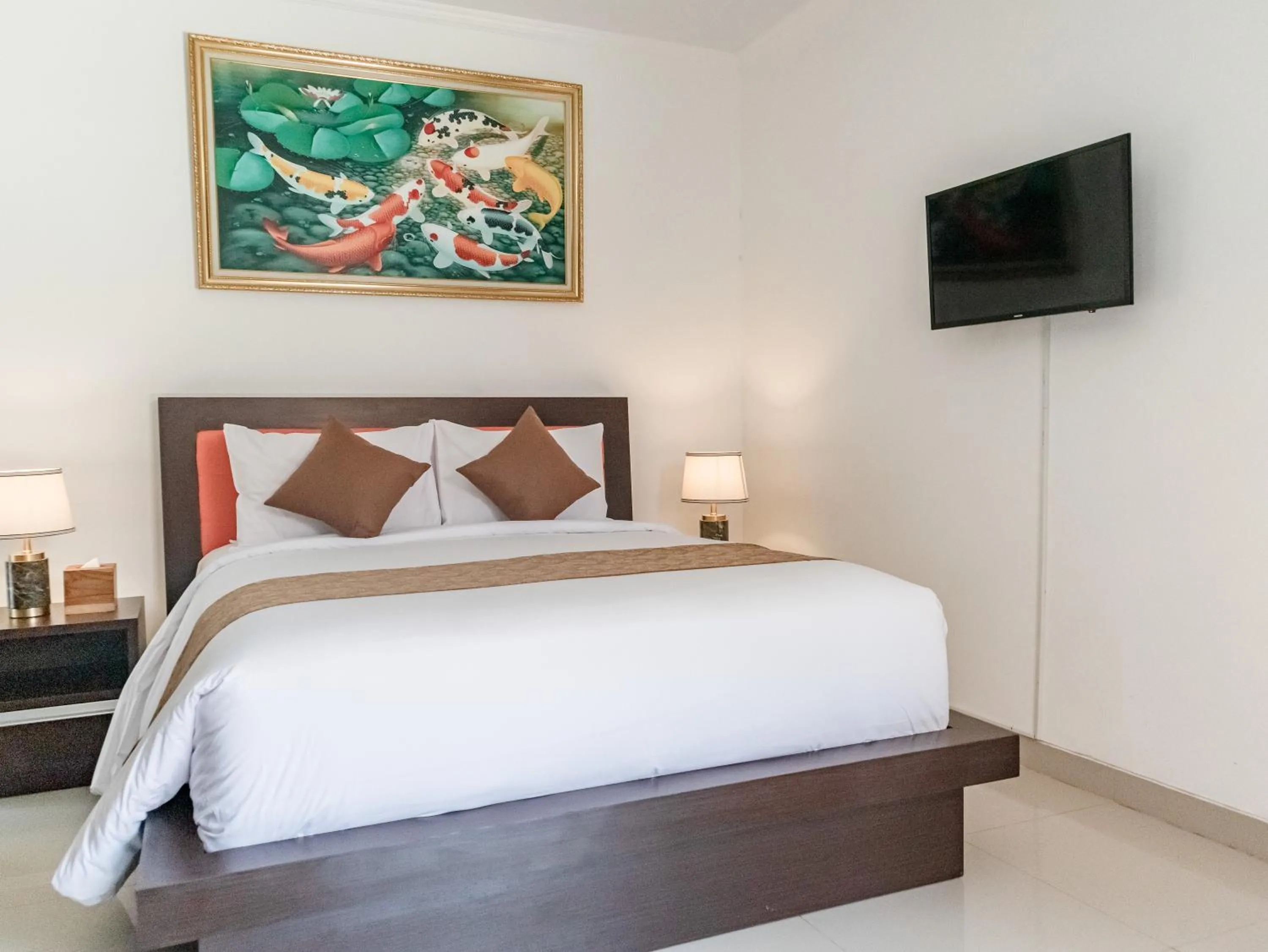 Bed in Kayangan Saba Villa