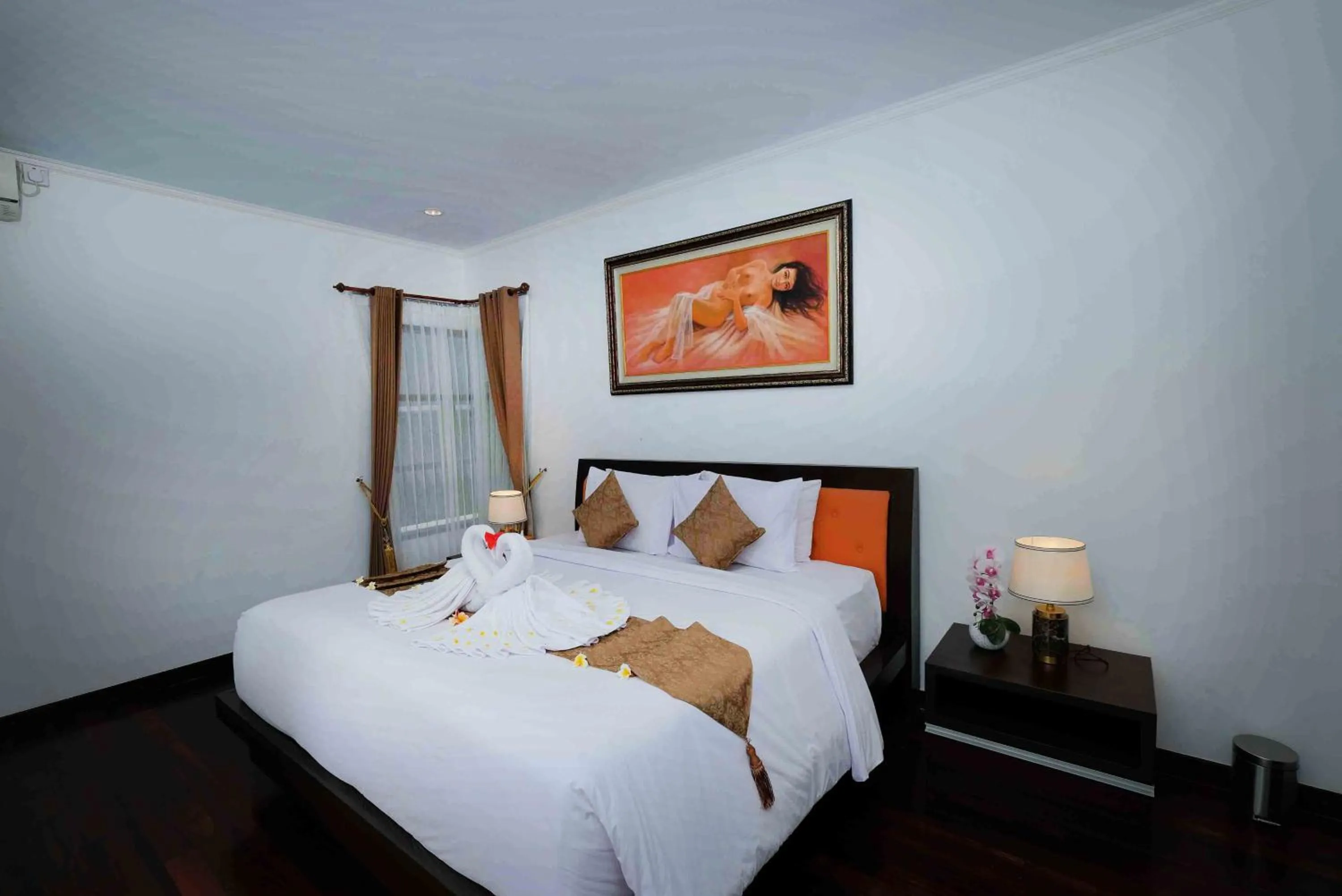 Bed in Kayangan Saba Villa