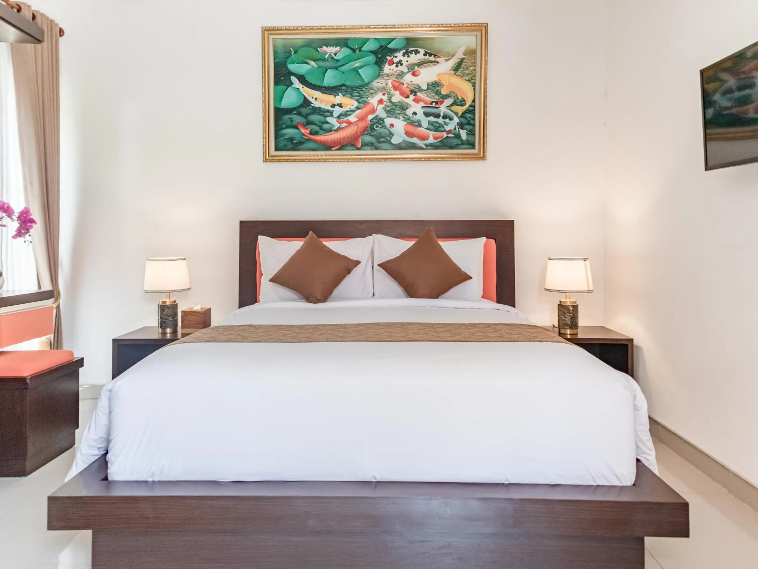 Bed in Kayangan Saba Villa