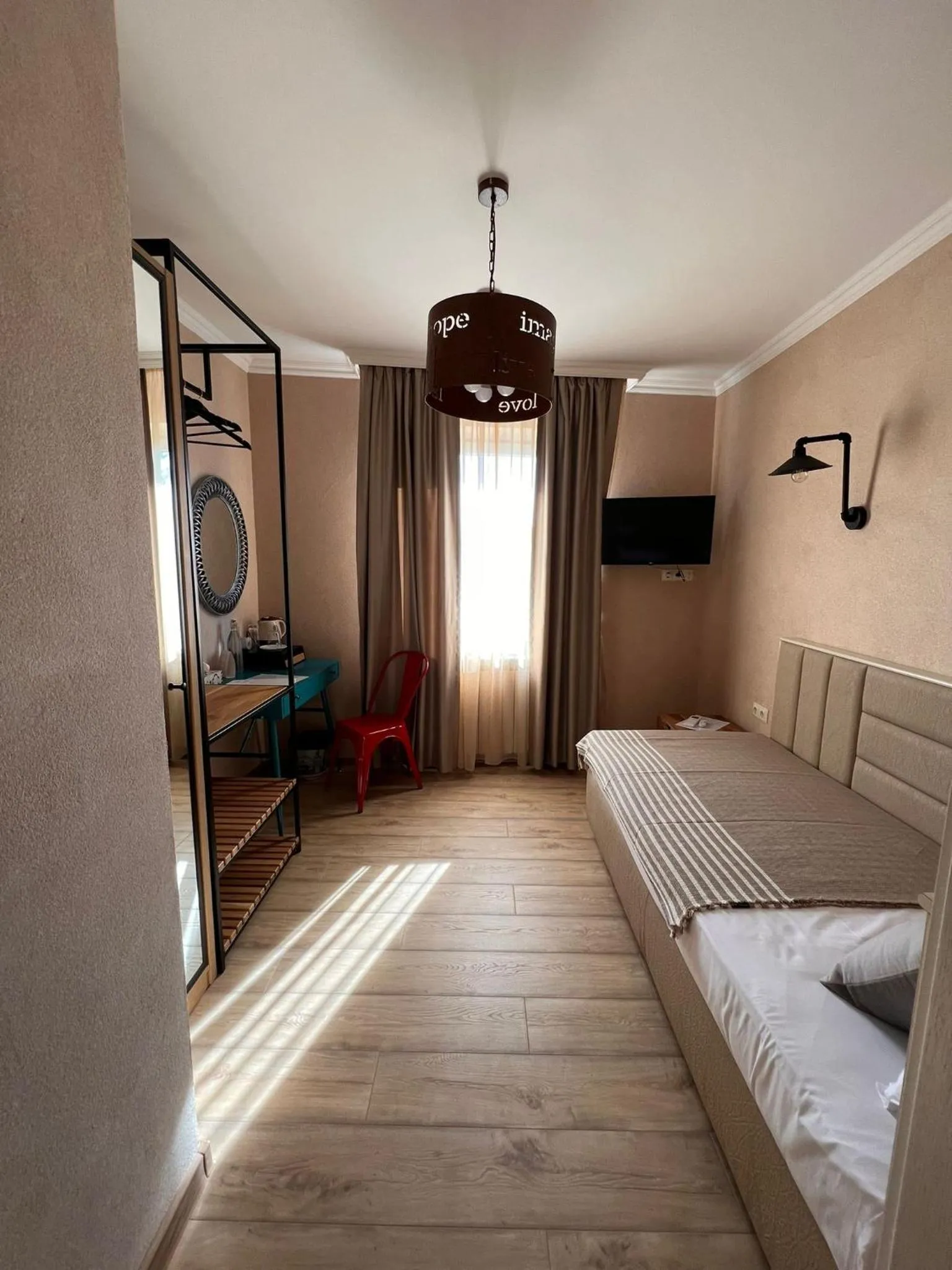 Bed in Hotel MEDITERRANEO