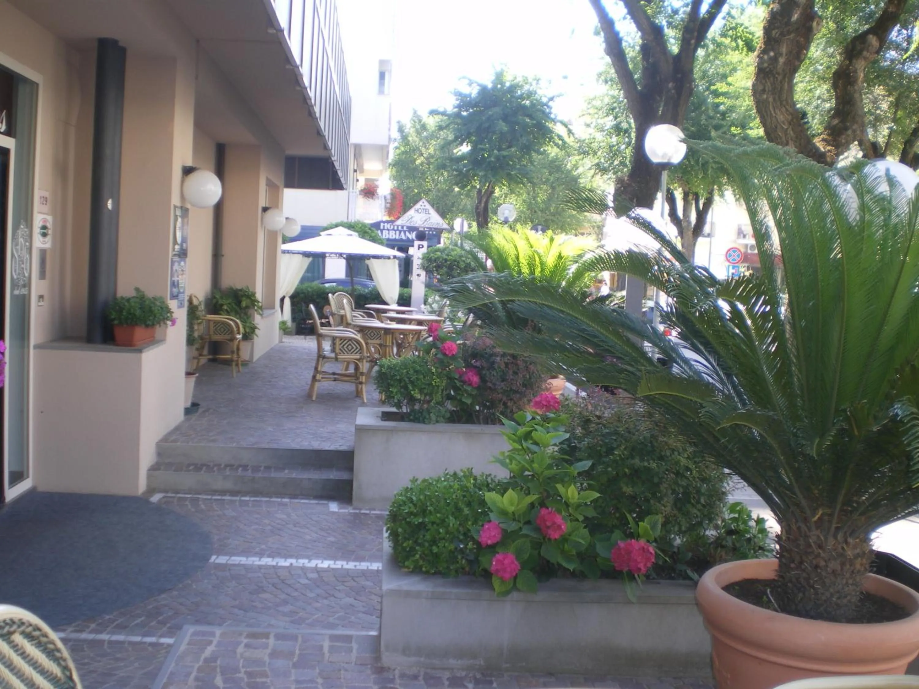 Facade/entrance in Hotel Des Bains