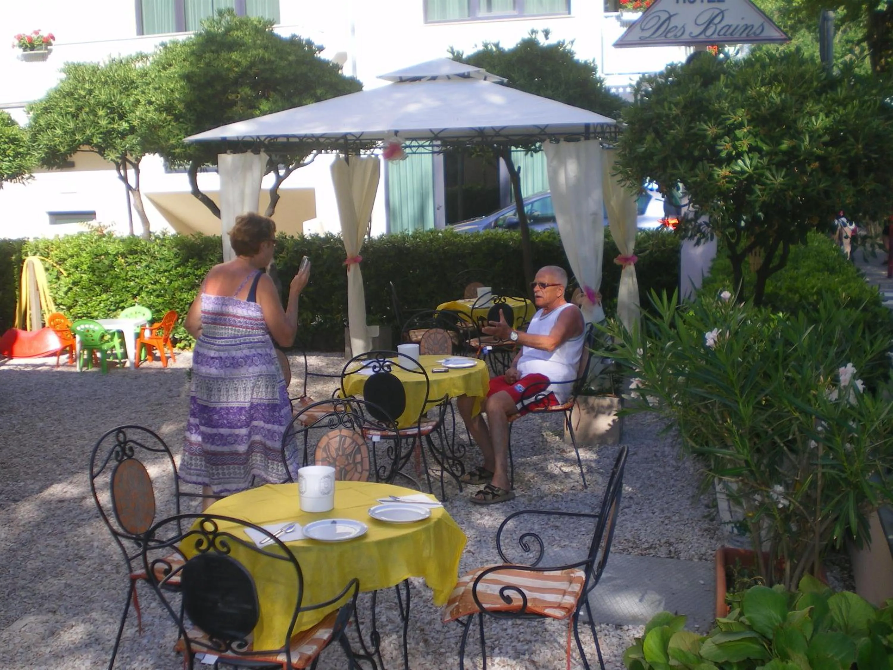 Restaurant/places to eat in Hotel Des Bains
