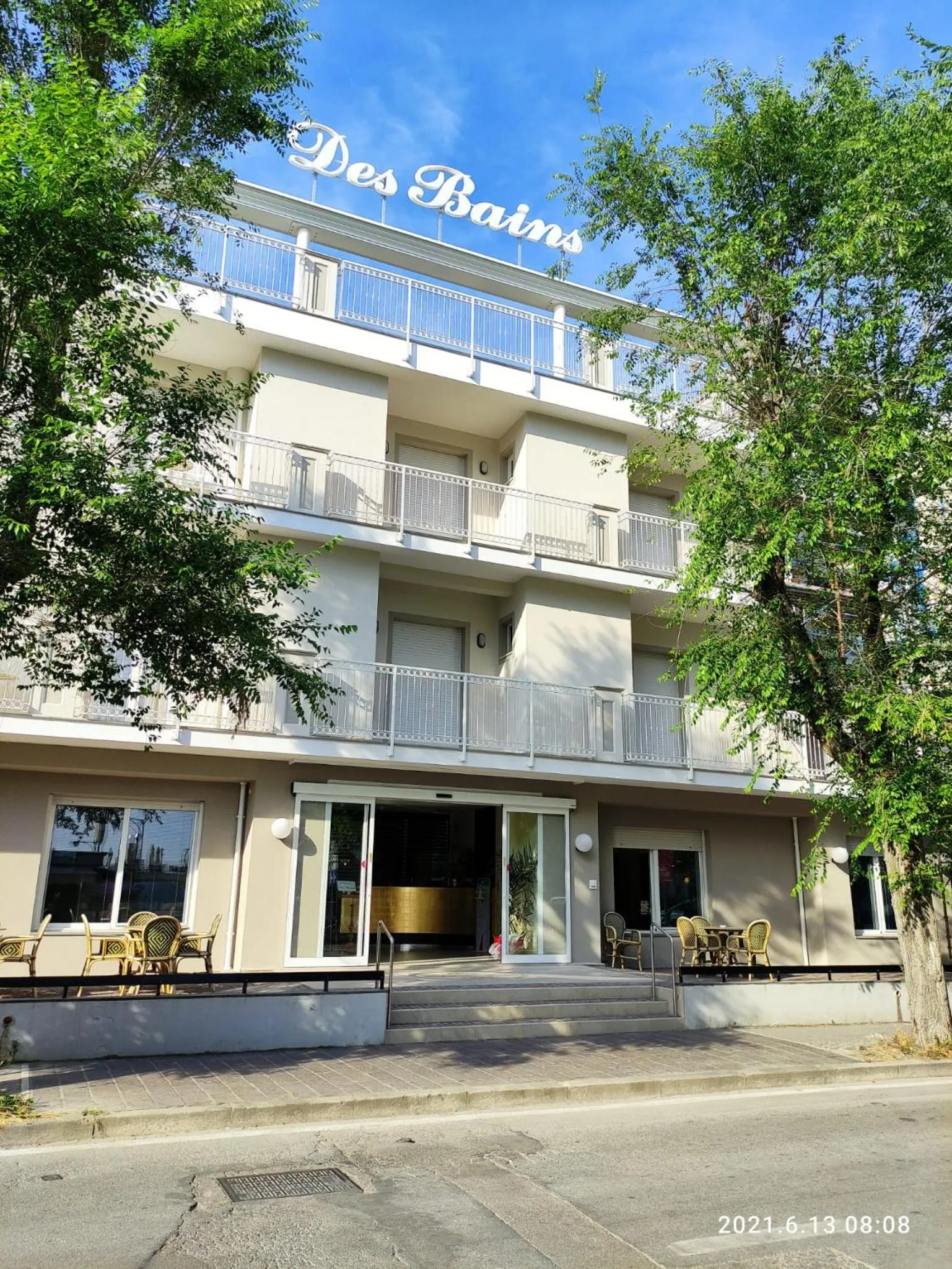 Property building in Hotel Des Bains