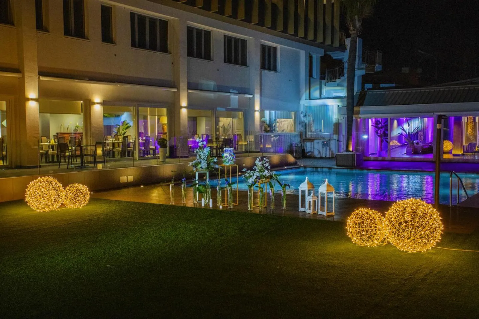 Pool view in Hotel I Gigli