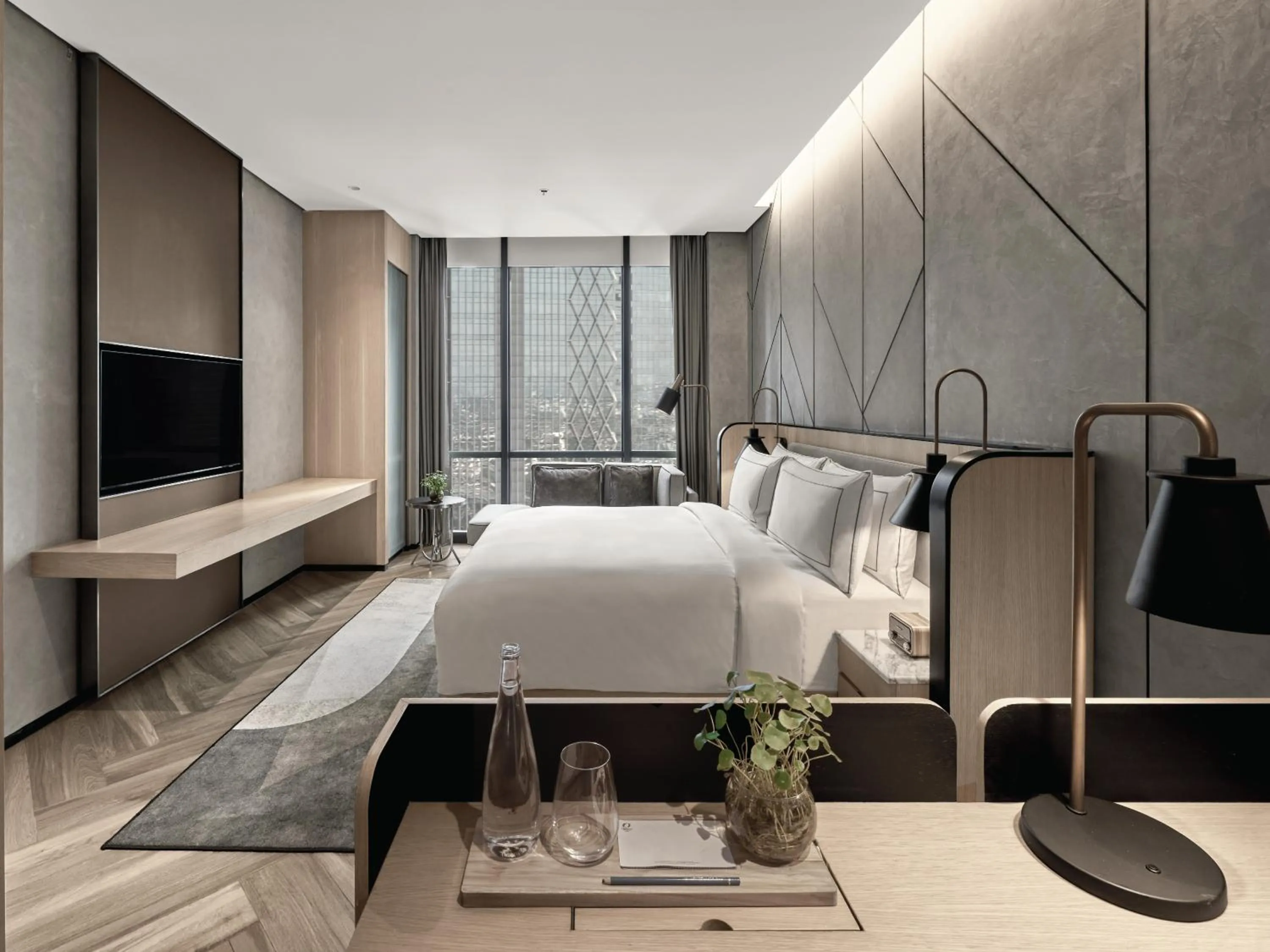 Bedroom, Bed in 25hours Hotel Jakarta The Oddbird