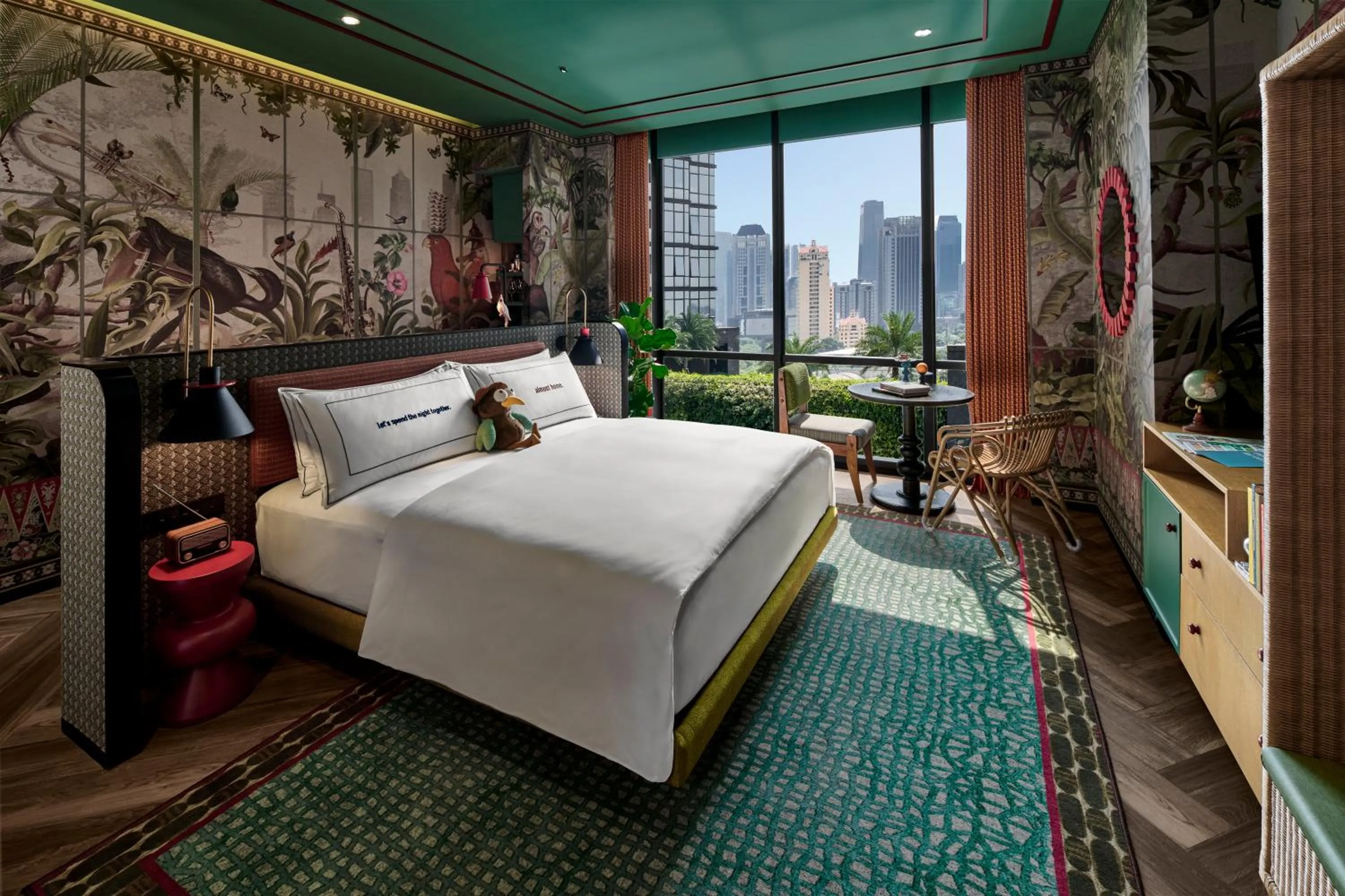 Bedroom, Bed in 25hours Hotel Jakarta The Oddbird