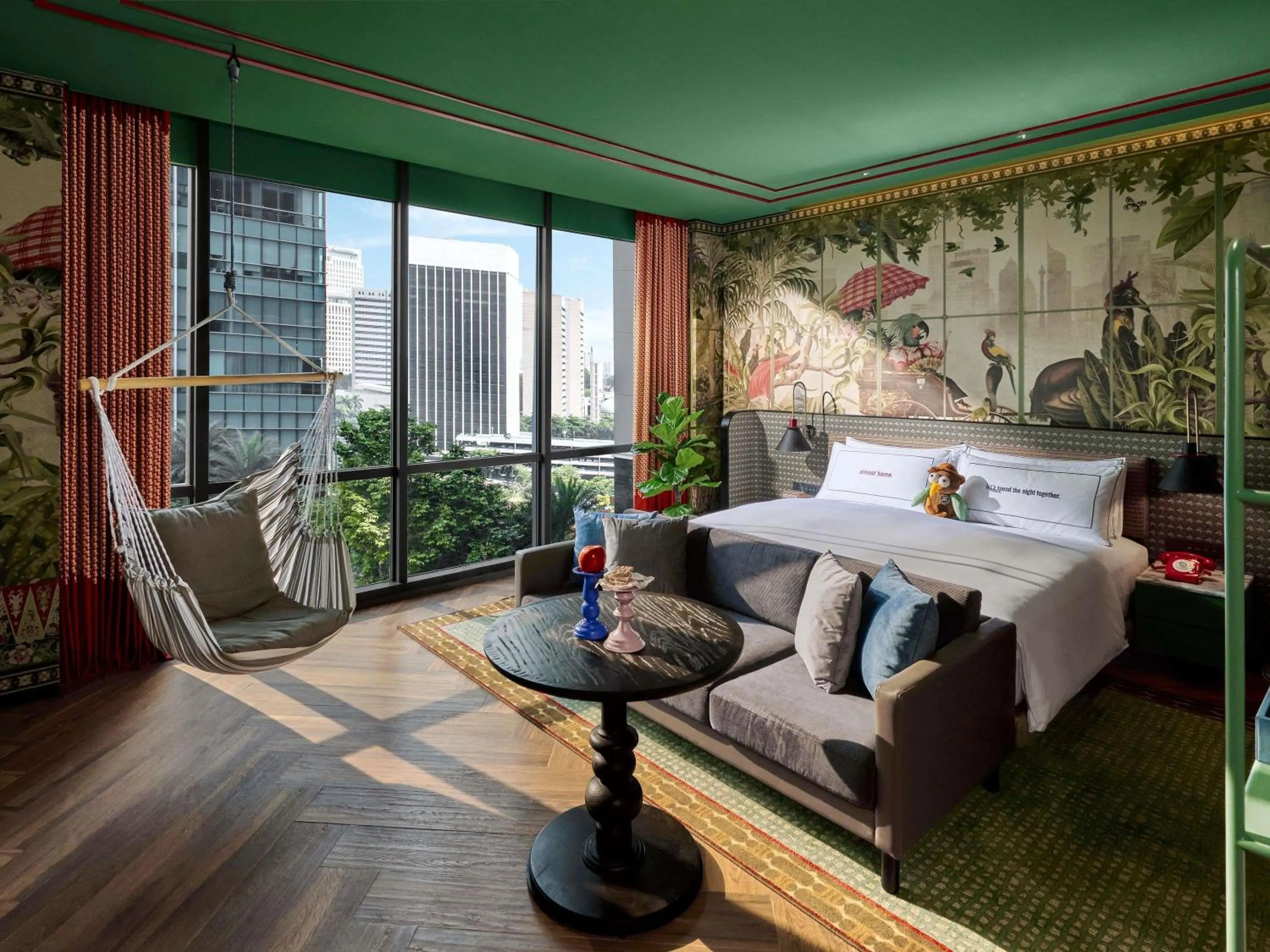 Bedroom, Bed in 25hours Hotel Jakarta The Oddbird